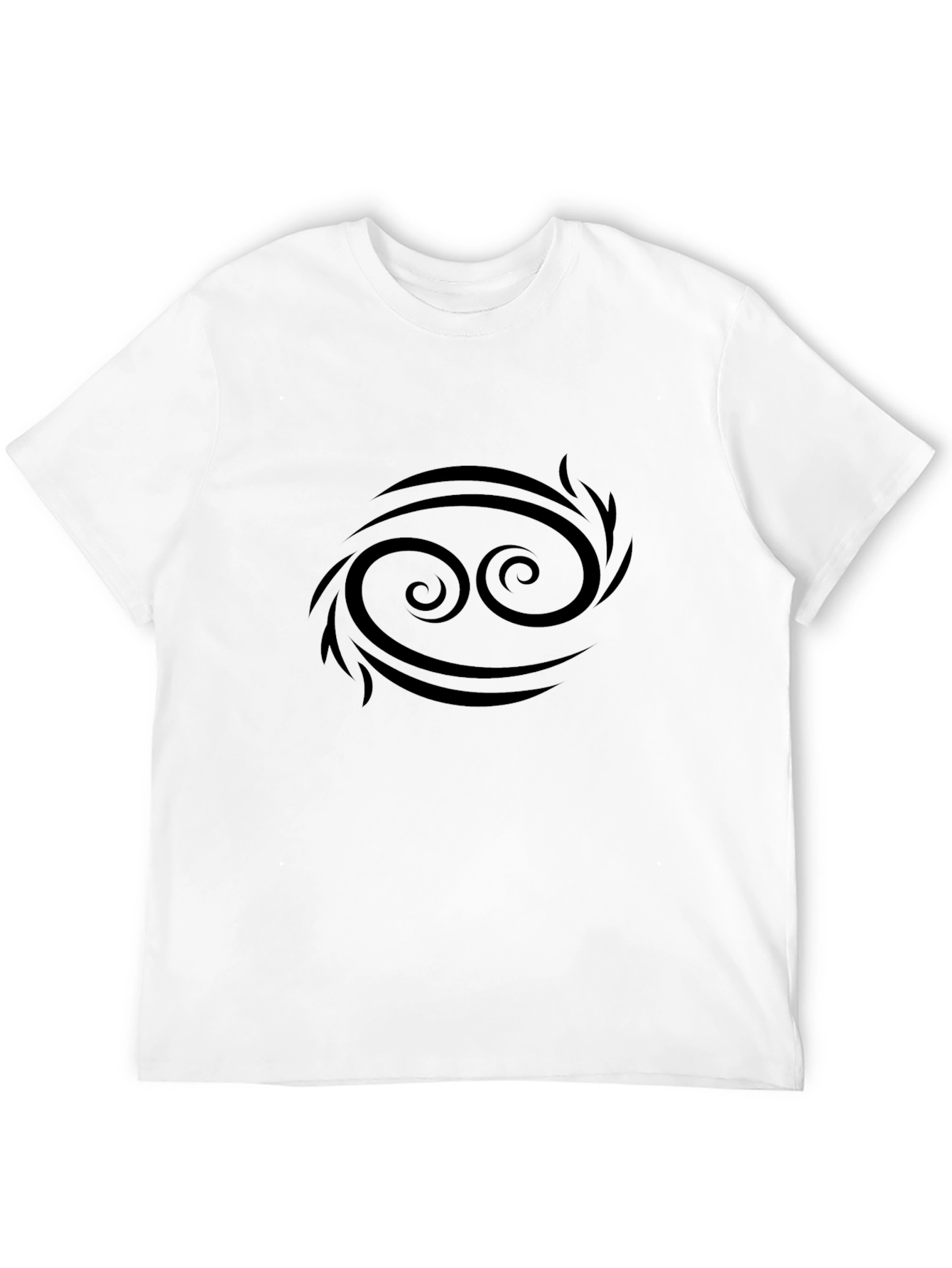 Cancer Zodiac T-Shirt - Black Graphic Tee