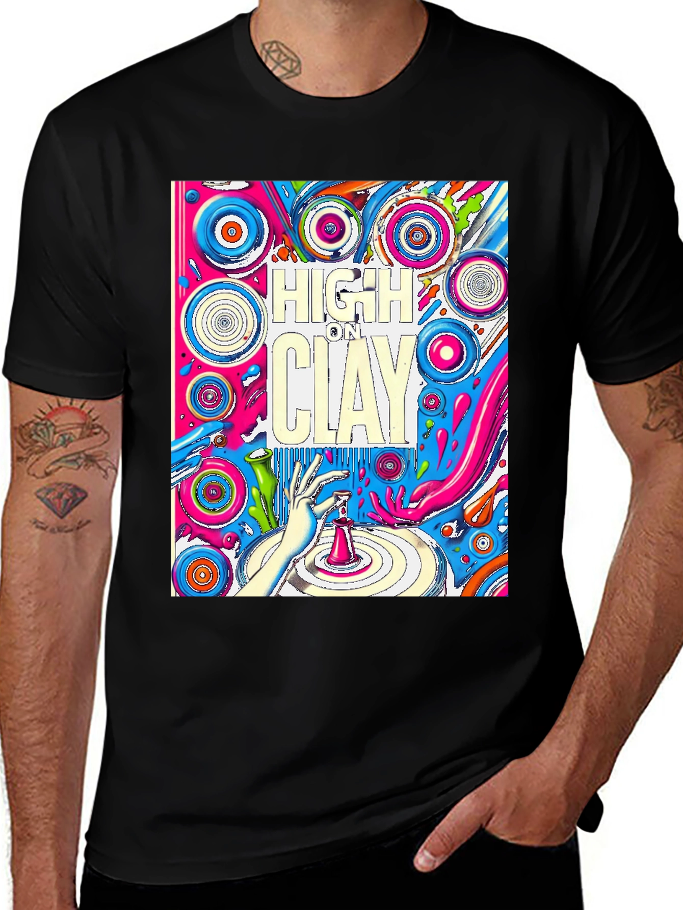 High on Clay Graphic T-Shirt