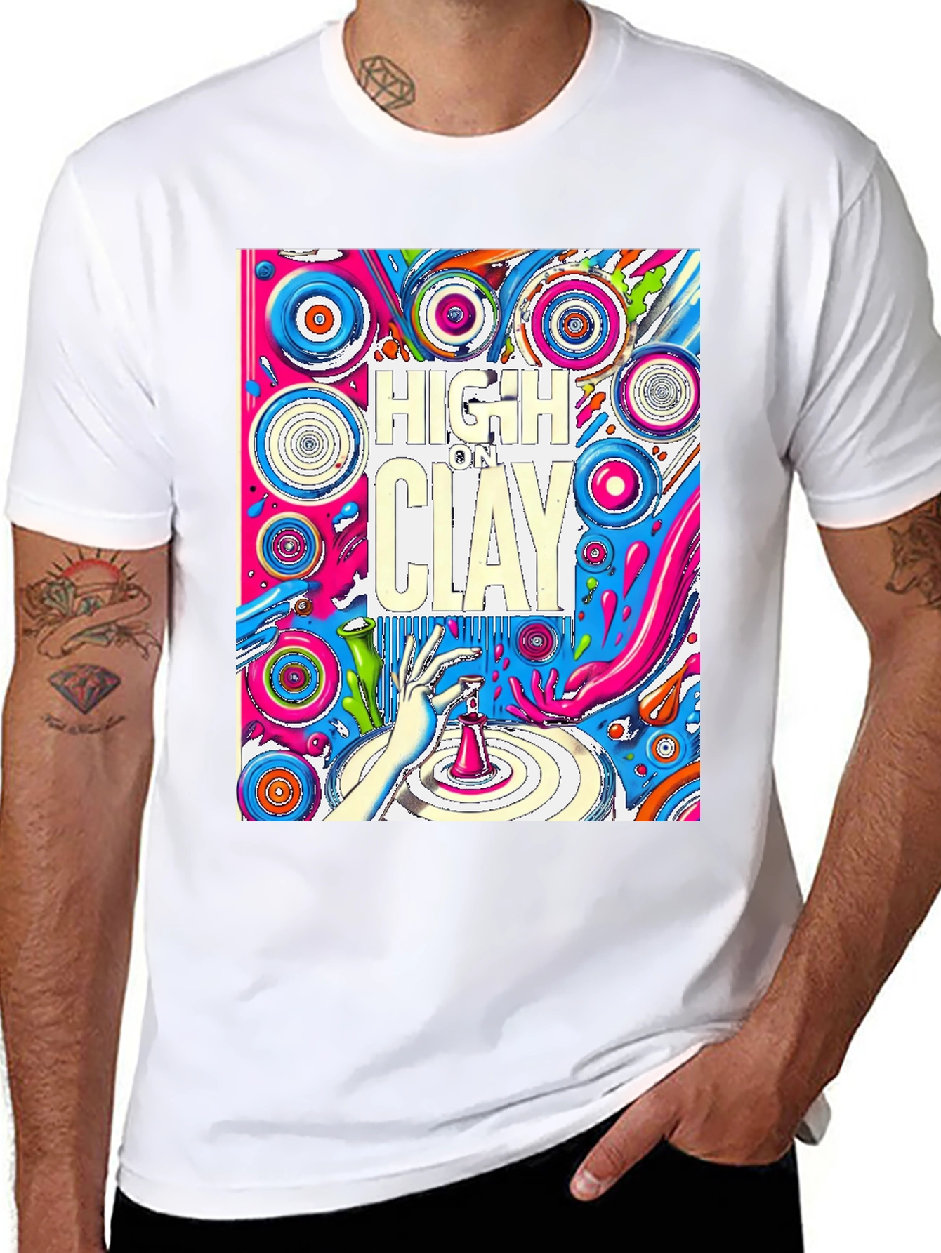 High on Clay Graphic T-Shirt