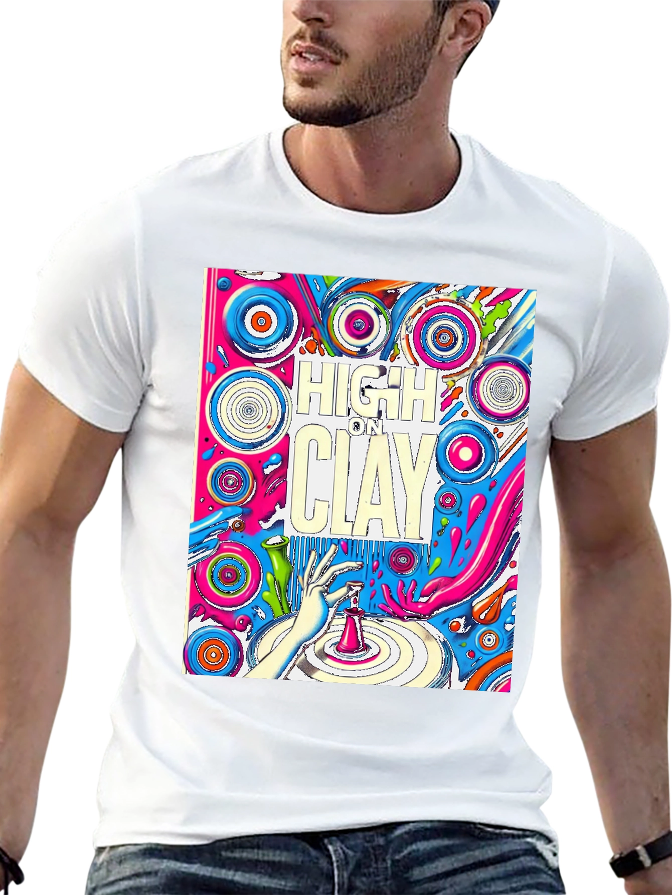 High on Clay Graphic T-Shirt