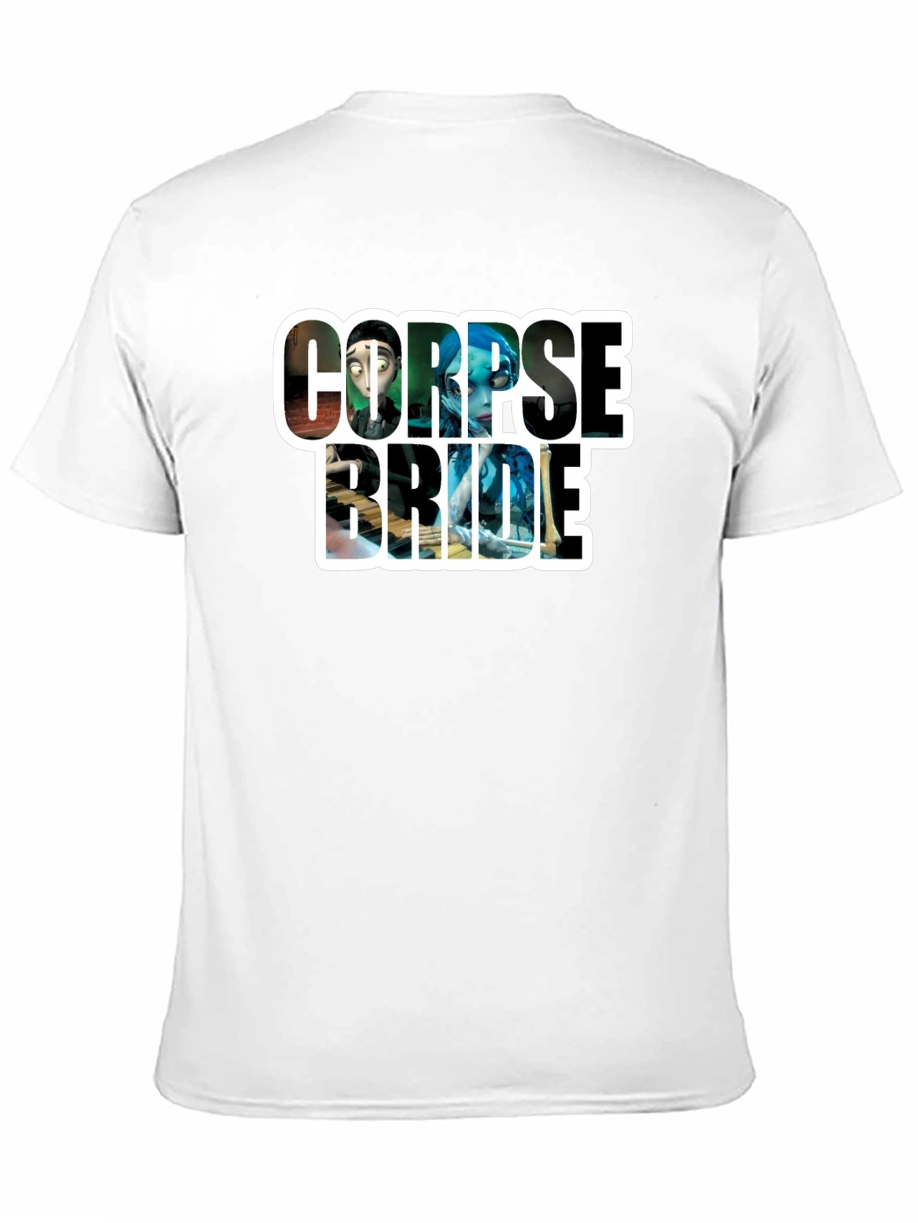 Corpse Bride Graphic T-Shirt - Black
