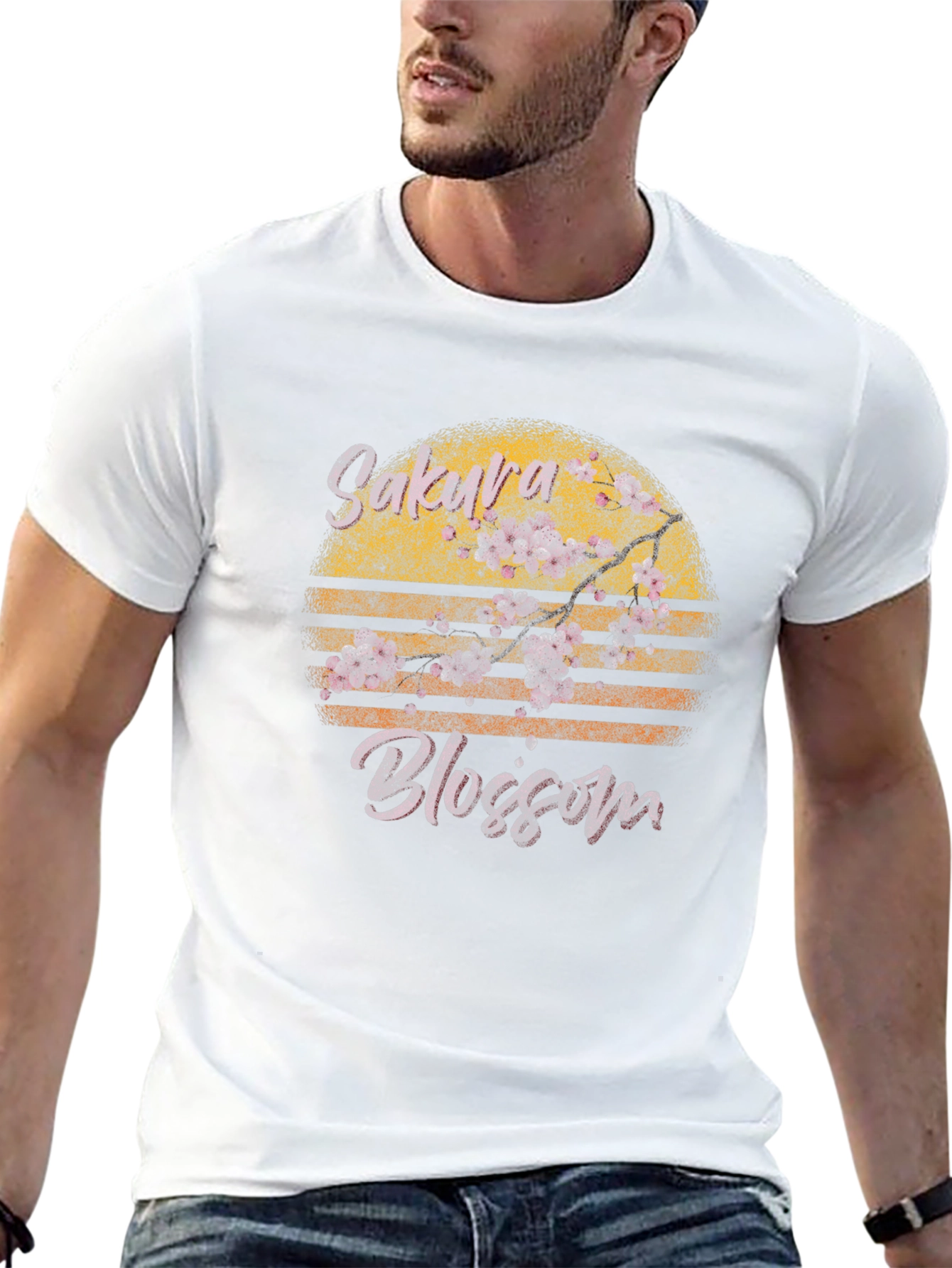 Sakura Blossom Graphic T-Shirt