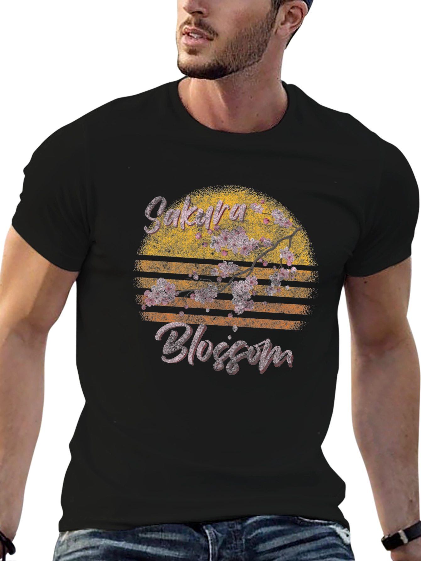 Sakura Blossom Graphic T-Shirt