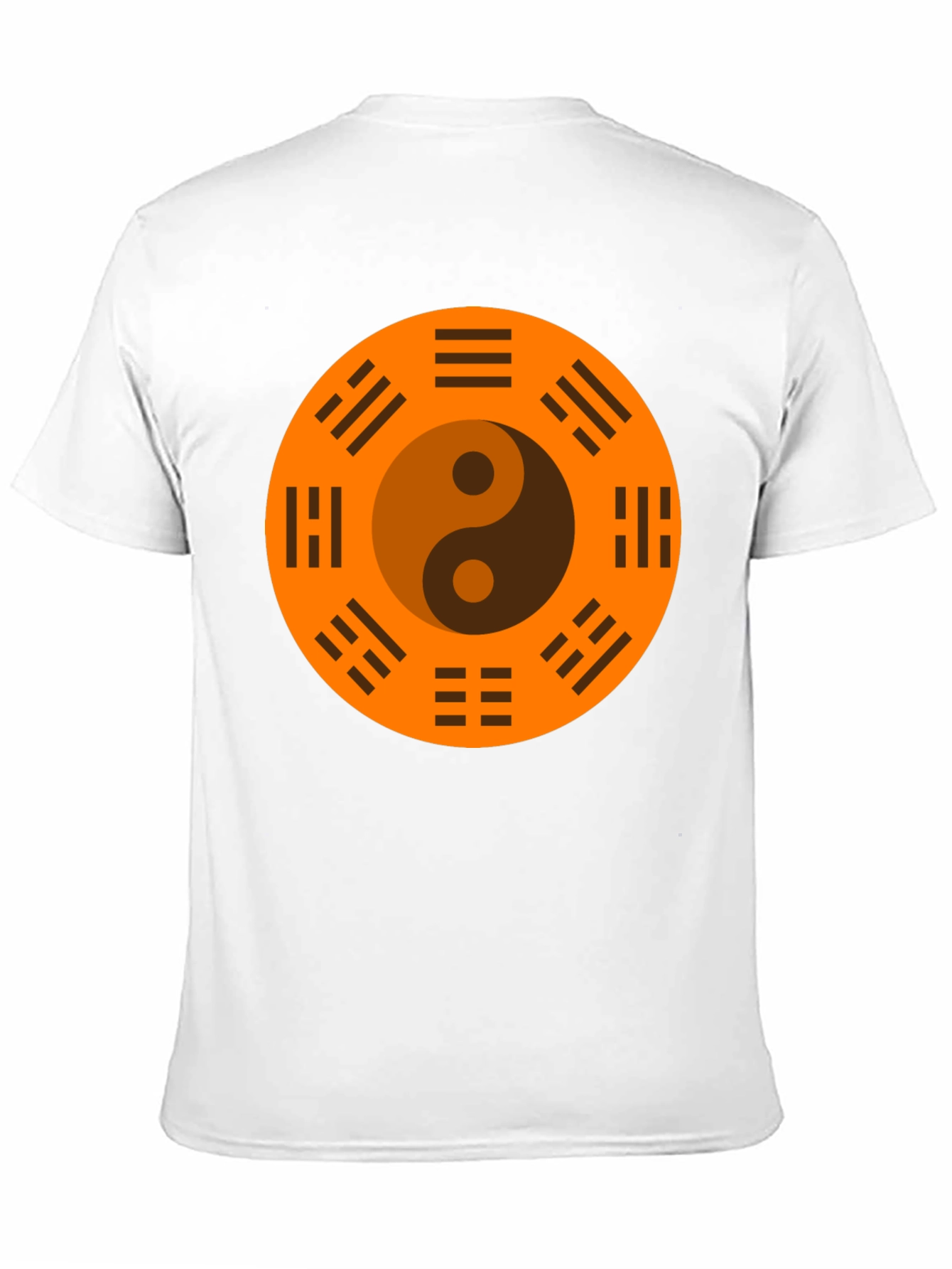 Yin Yang Bagua Black T-Shirt - Balance & Harmony