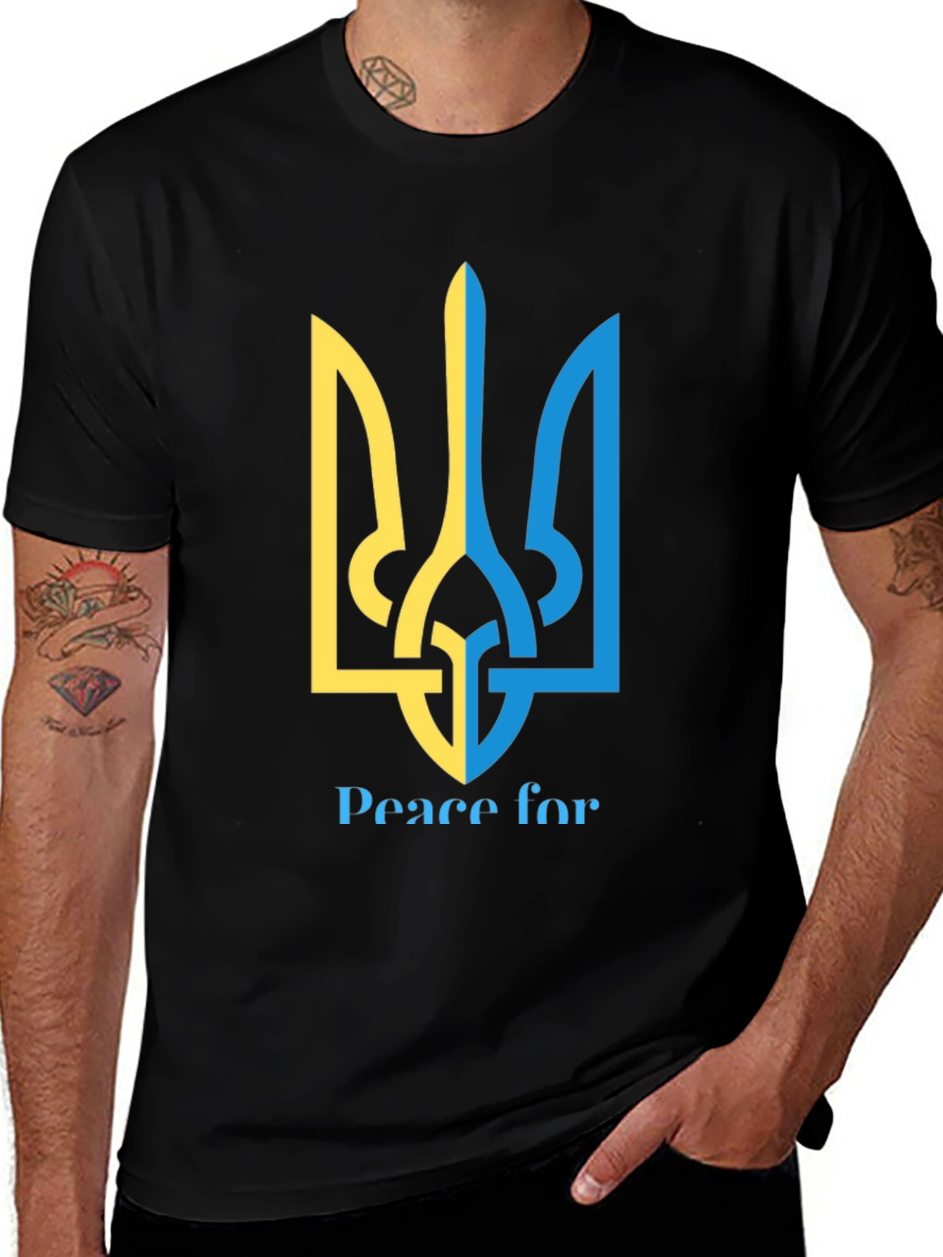 Ukrainian Trident Peace T-Shirt