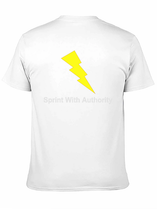Sprint With Authority Black T-Shirt