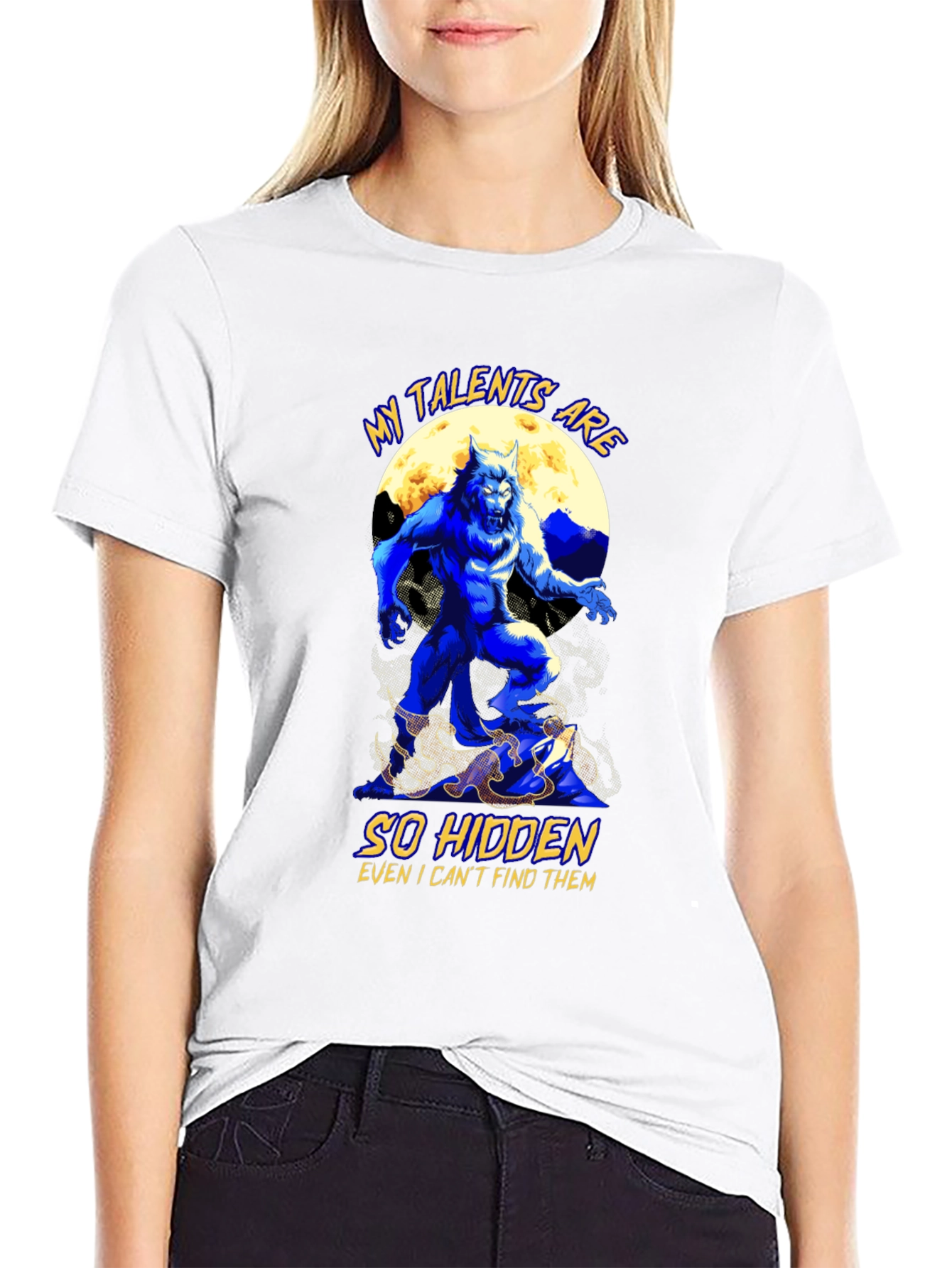 Talents Hidden Werewolf Graphic Tee