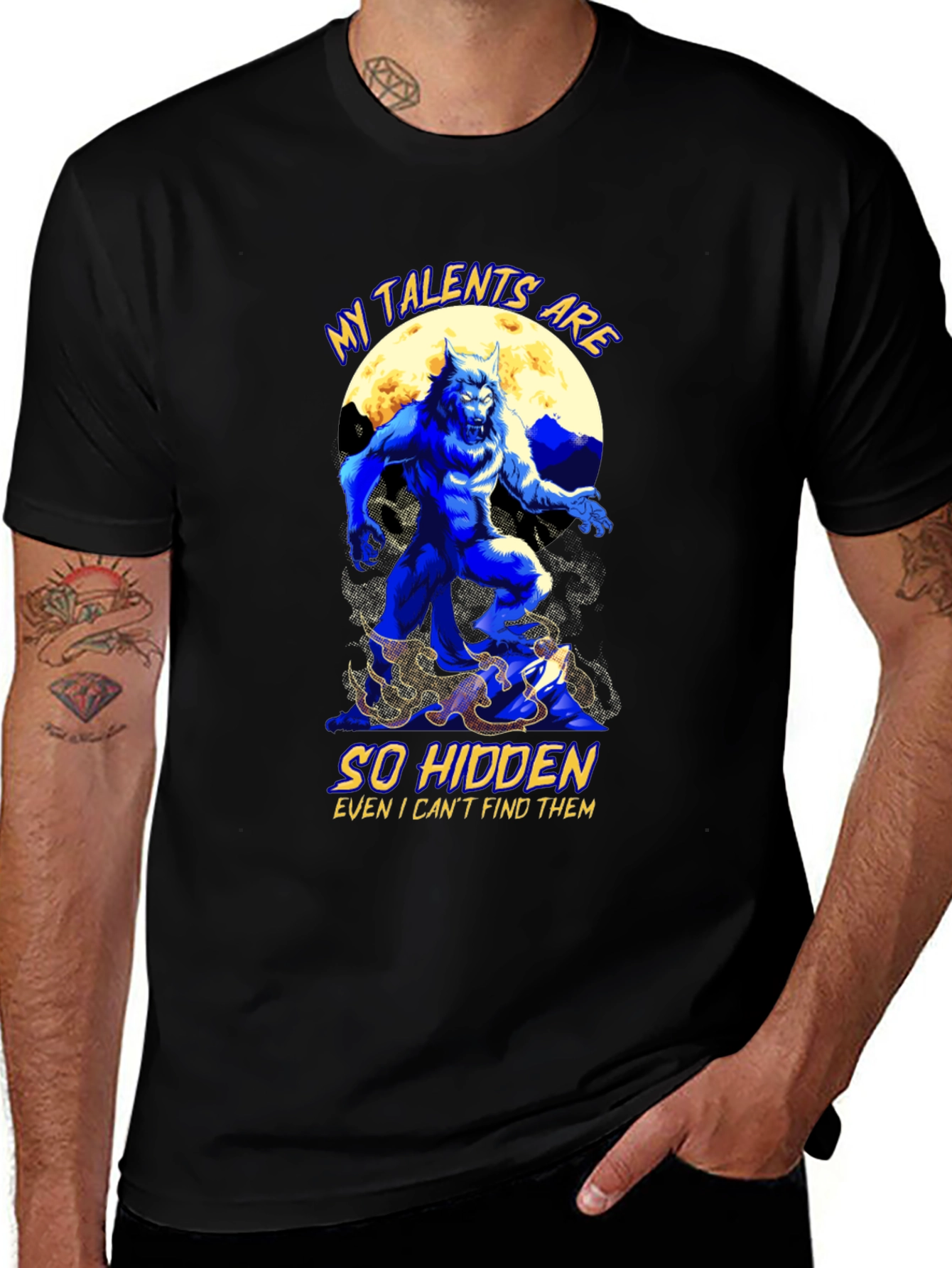 Talents Hidden Werewolf Graphic Tee