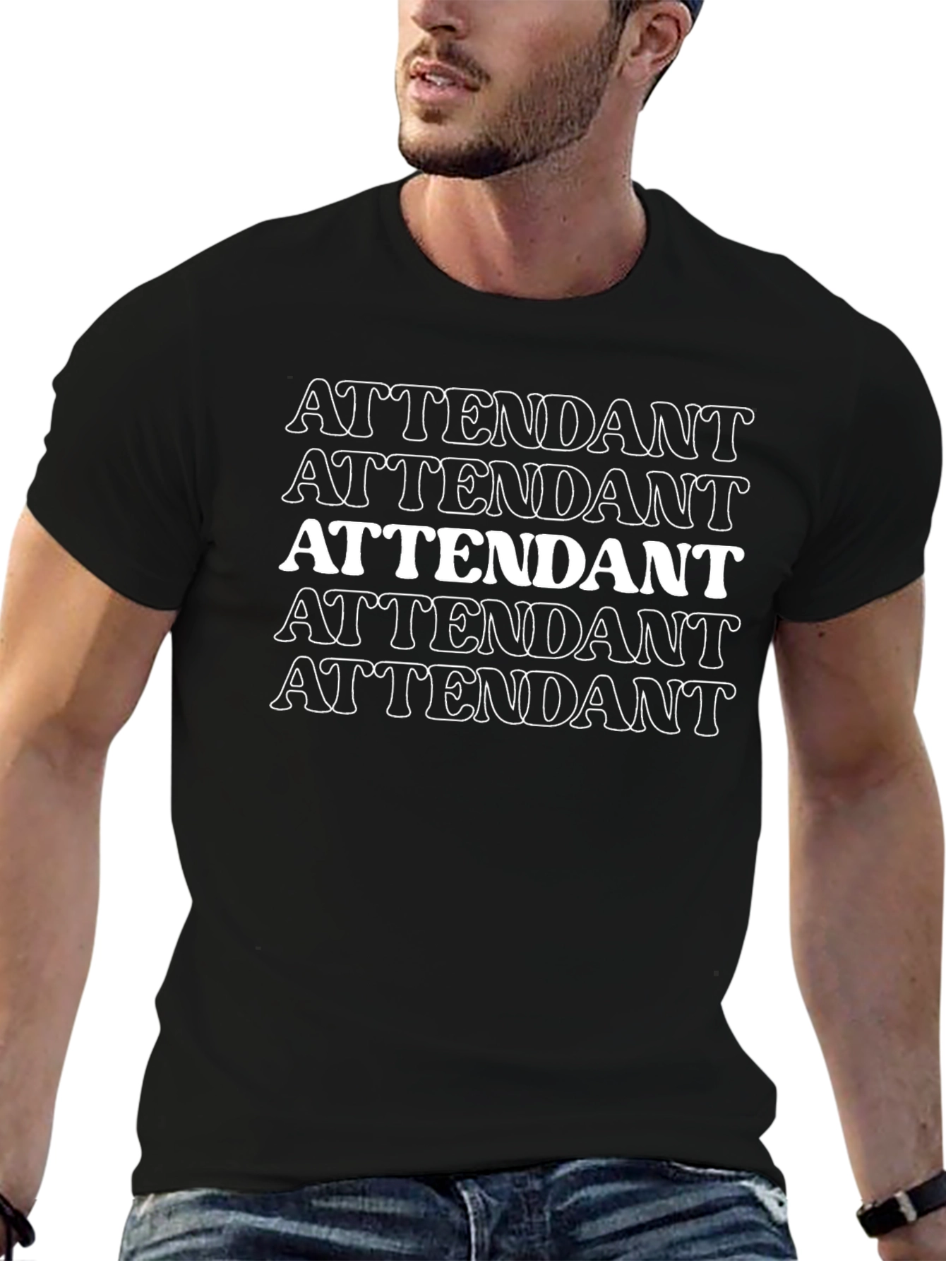 Attendant Crew Neck T-Shirt