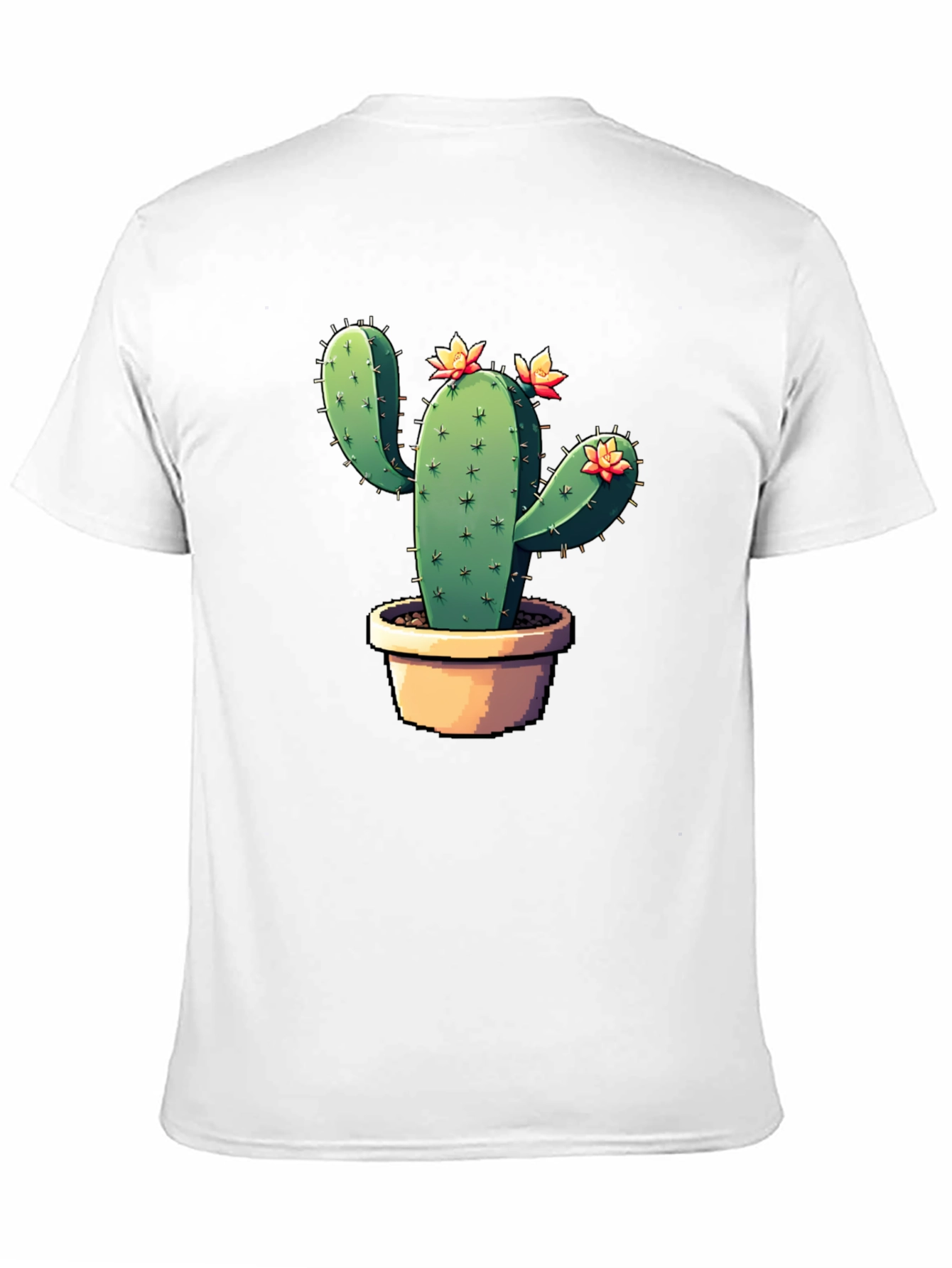 Cactus Graphic Black T-Shirt