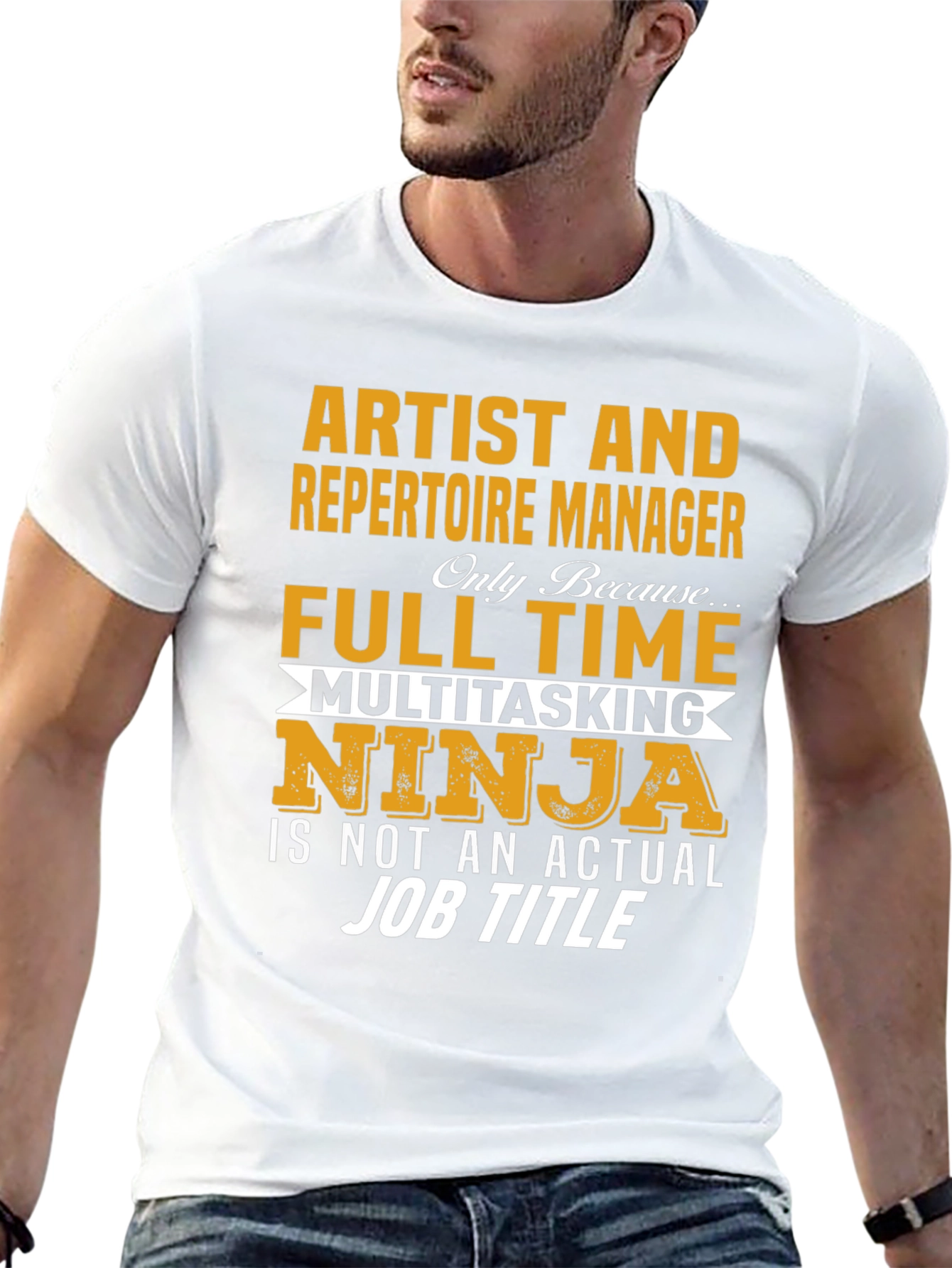 Artist & Repertoire Manager T-Shirt: Multitasking Ninja