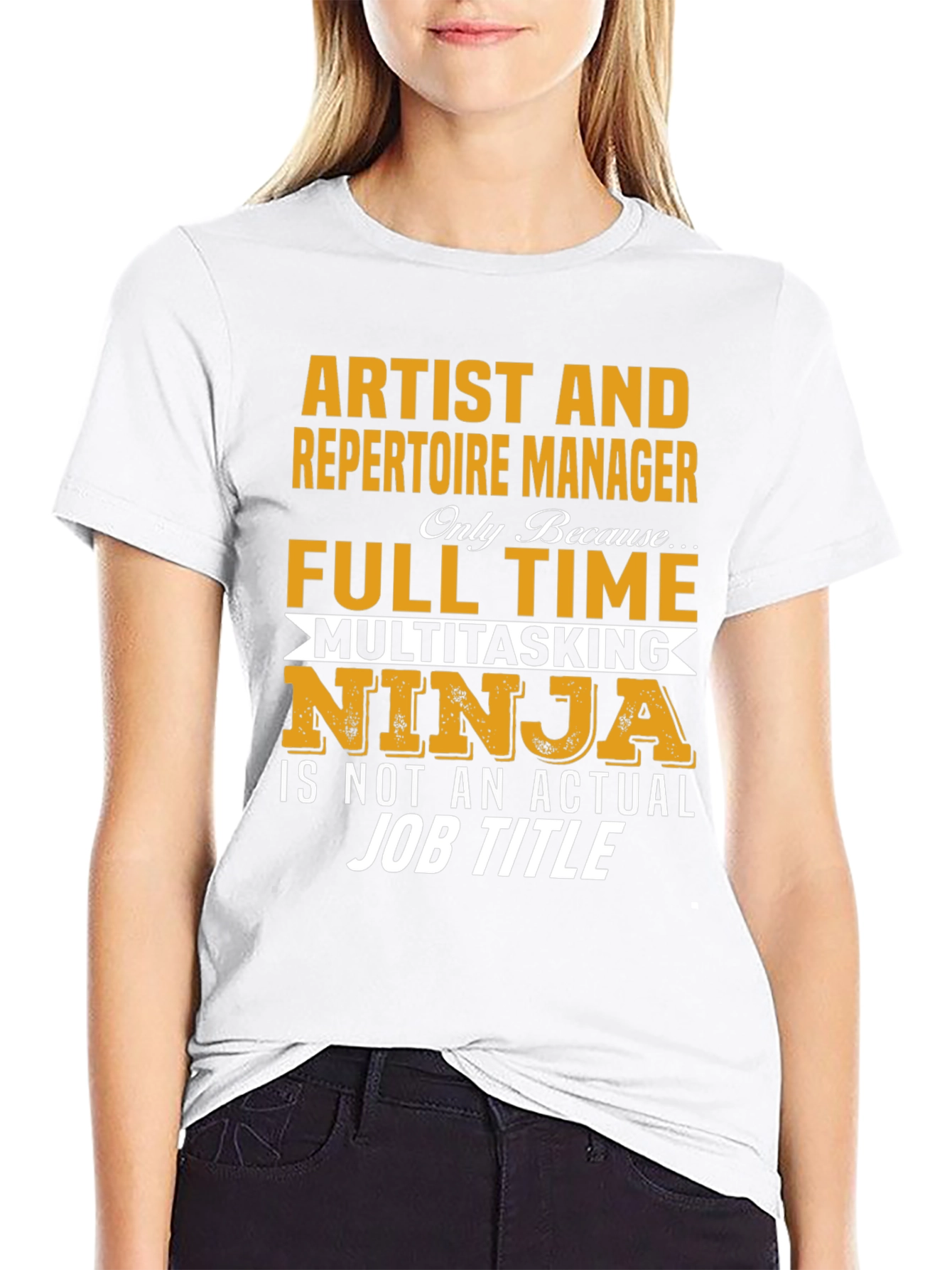 Artist & Repertoire Manager T-Shirt: Multitasking Ninja