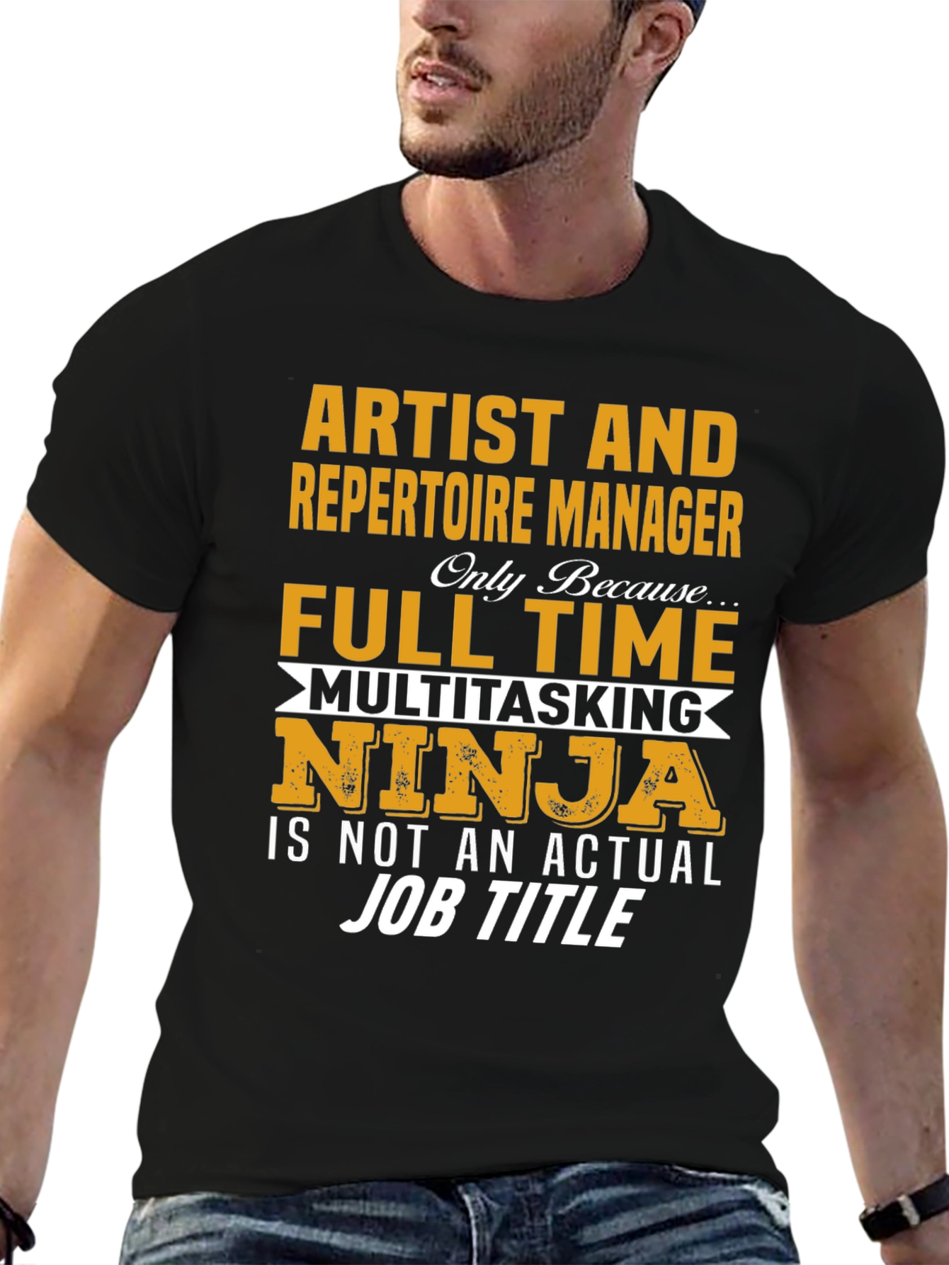 Artist & Repertoire Manager T-Shirt: Multitasking Ninja