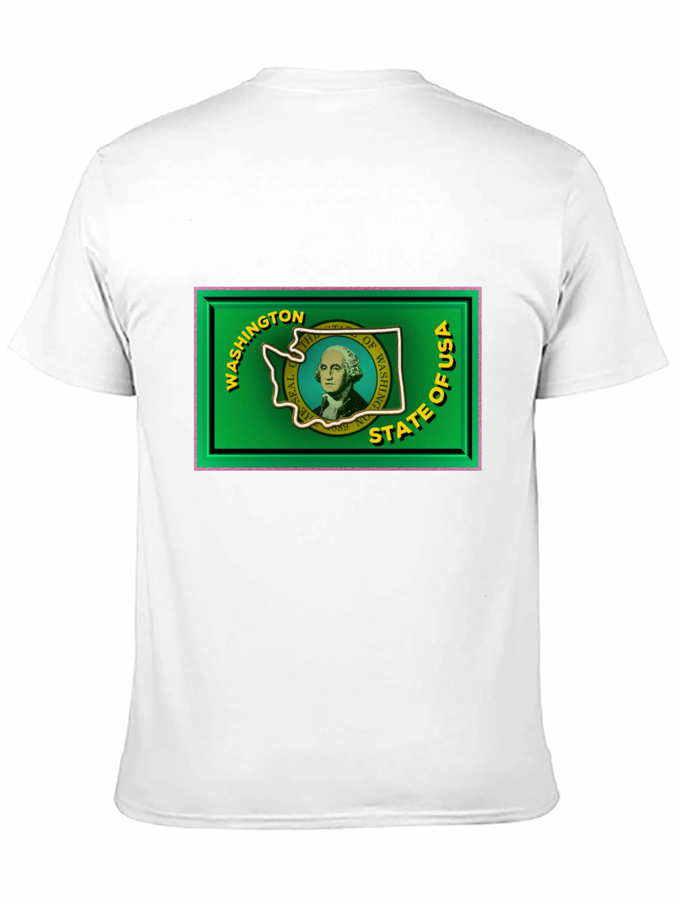 Washington State Flag Graphic T-Shirt