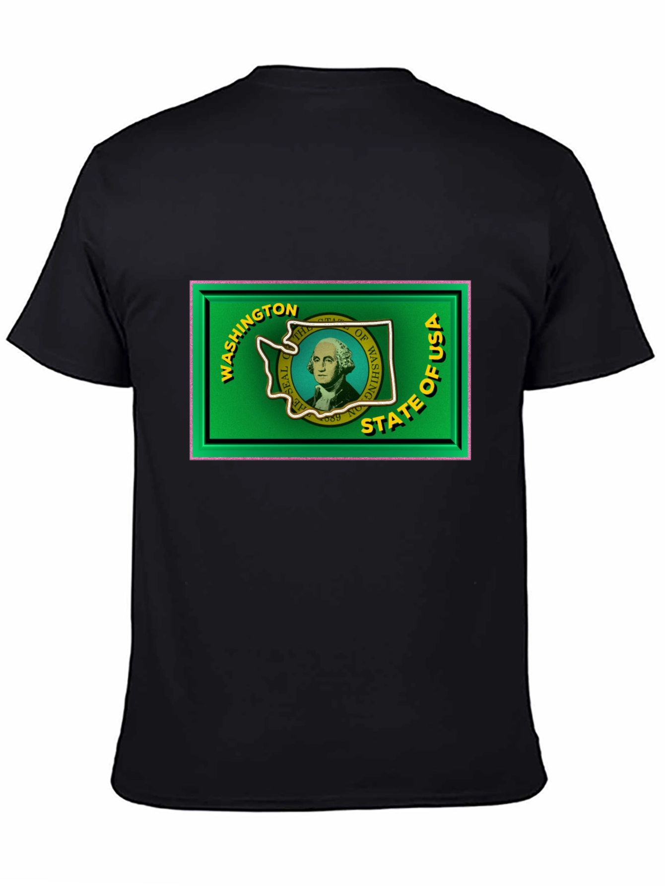 Washington State Flag Graphic T-Shirt