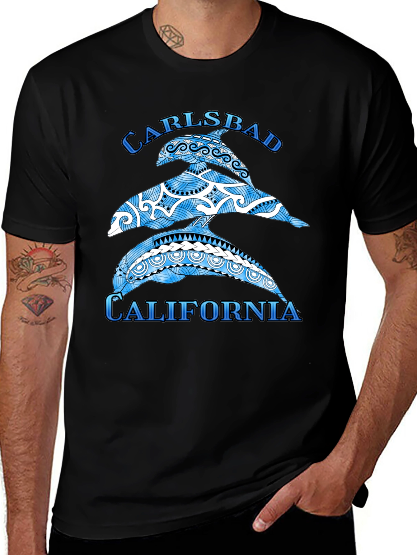 Carlsbad California Dolphin T-Shirt