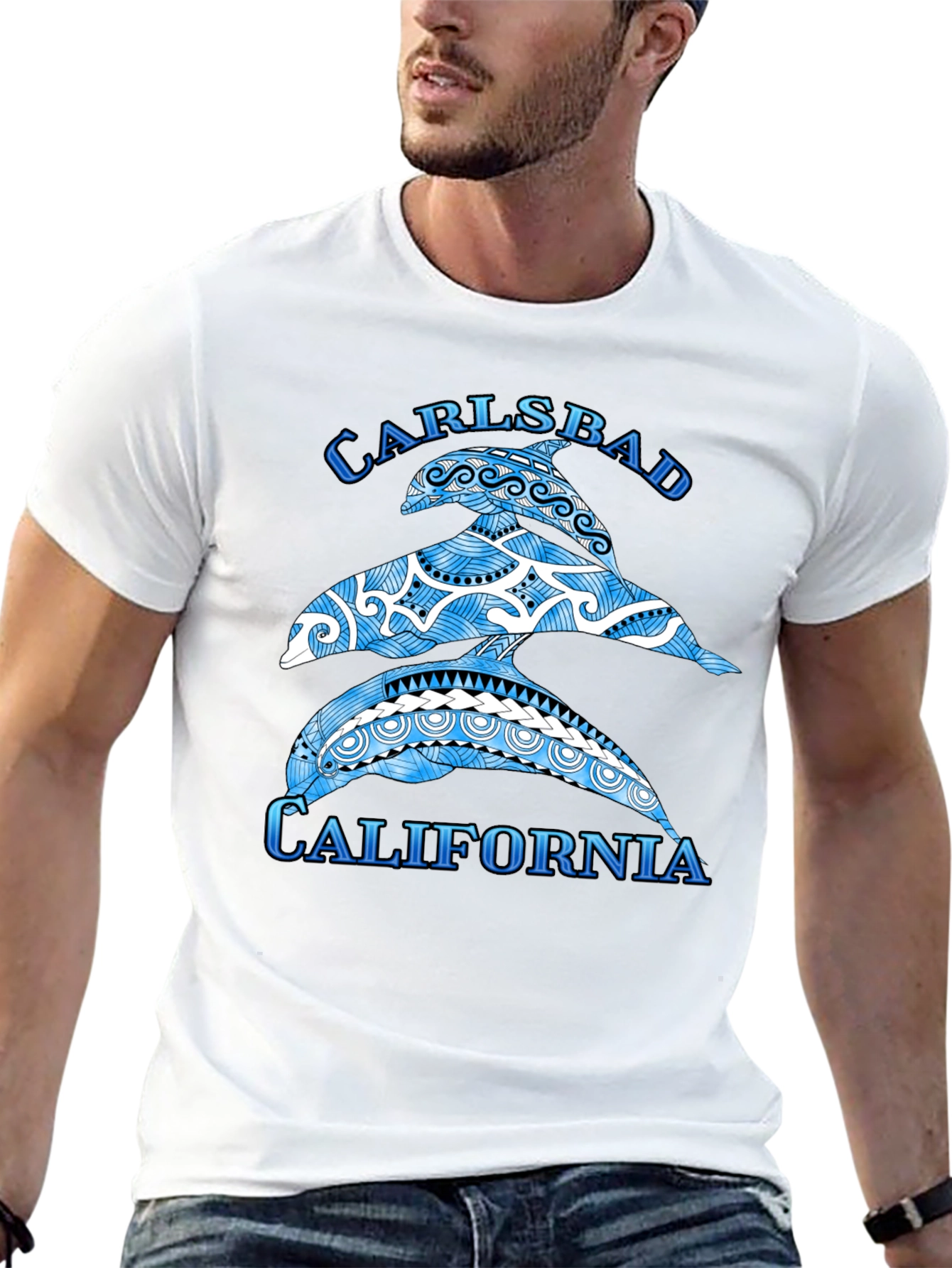 Carlsbad California Dolphin T-Shirt