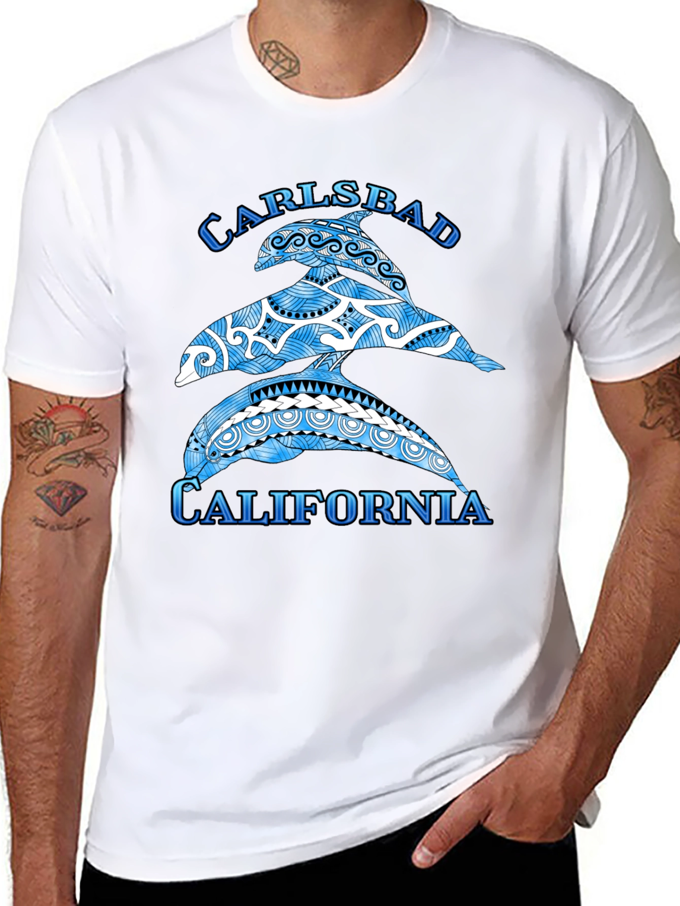 Carlsbad California Dolphin T-Shirt