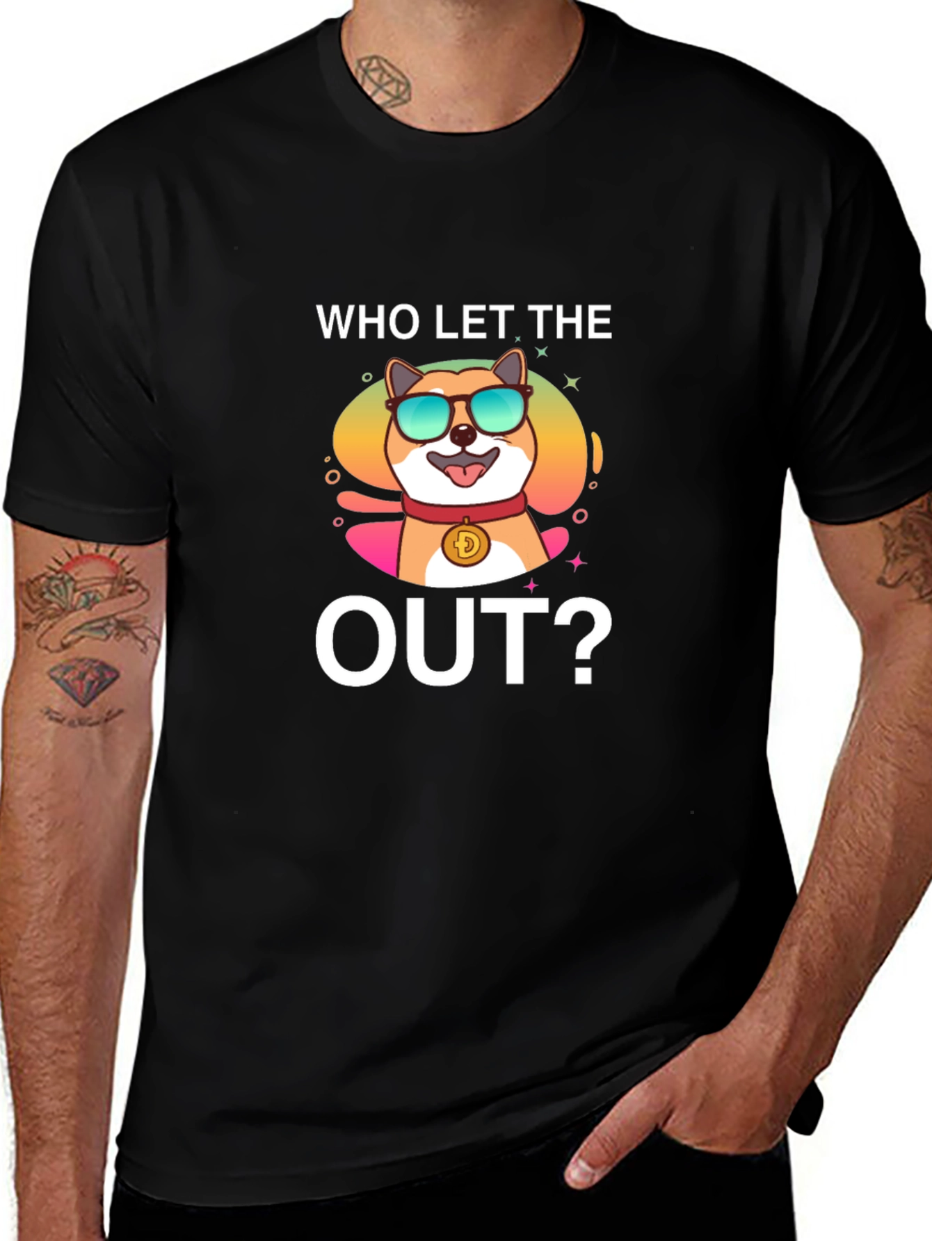 Who Let the Doge Out? T-Shirt