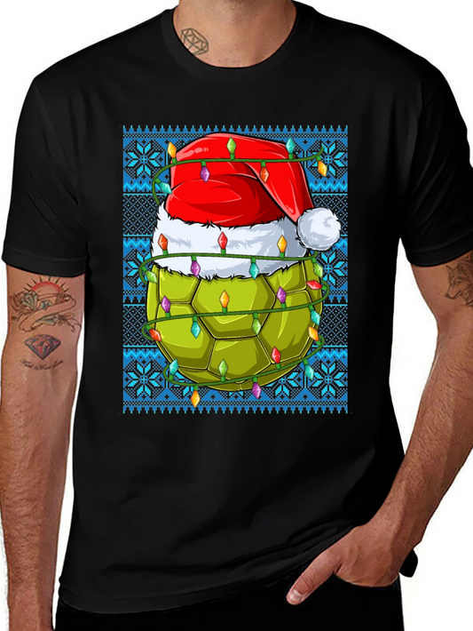 Festive Turtle Shell Christmas T-Shirt