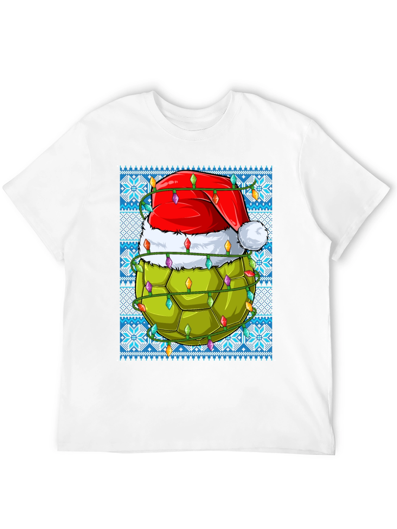 Festive Turtle Shell Christmas T-Shirt