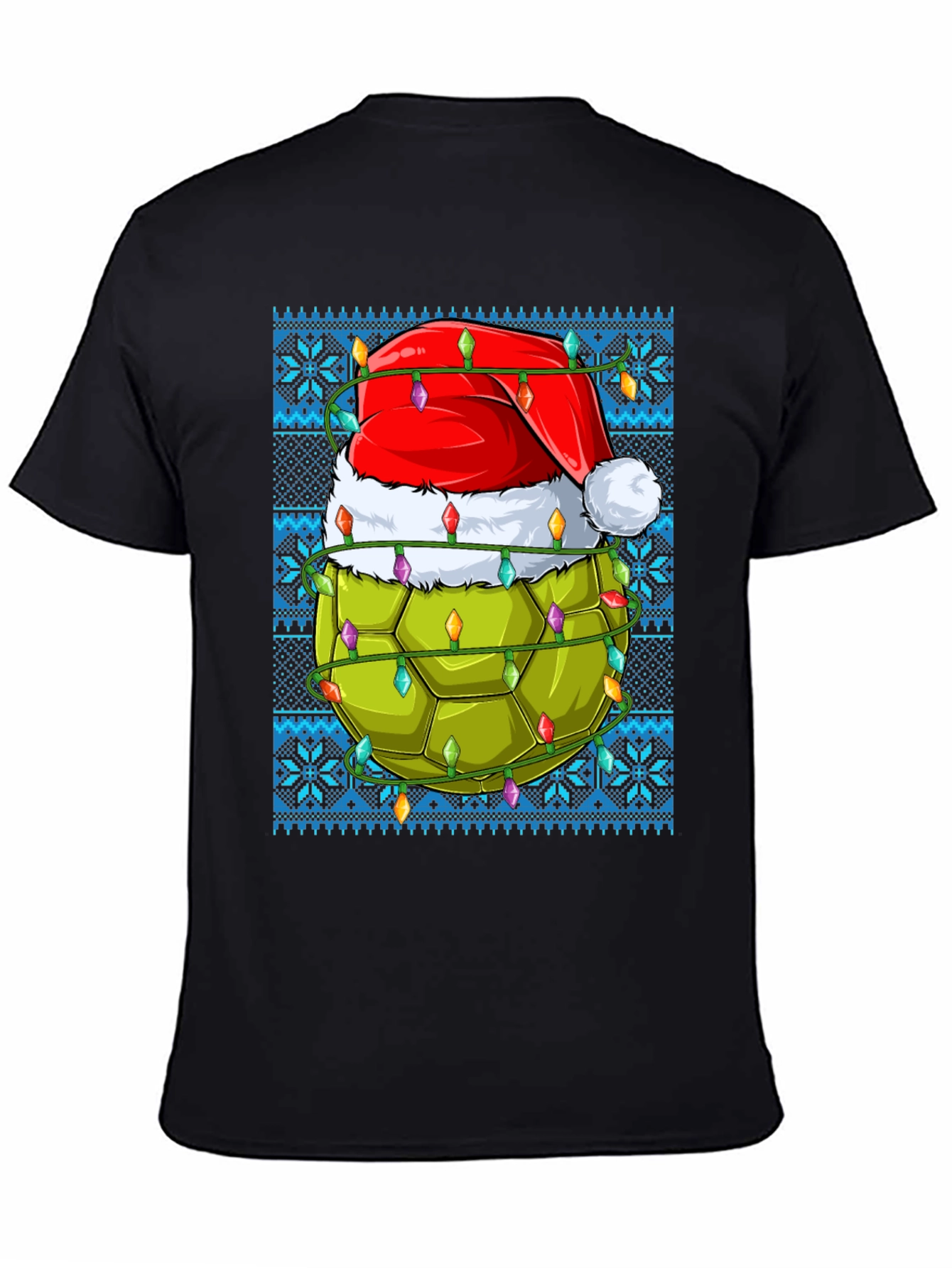 Festive Turtle Shell Christmas T-Shirt