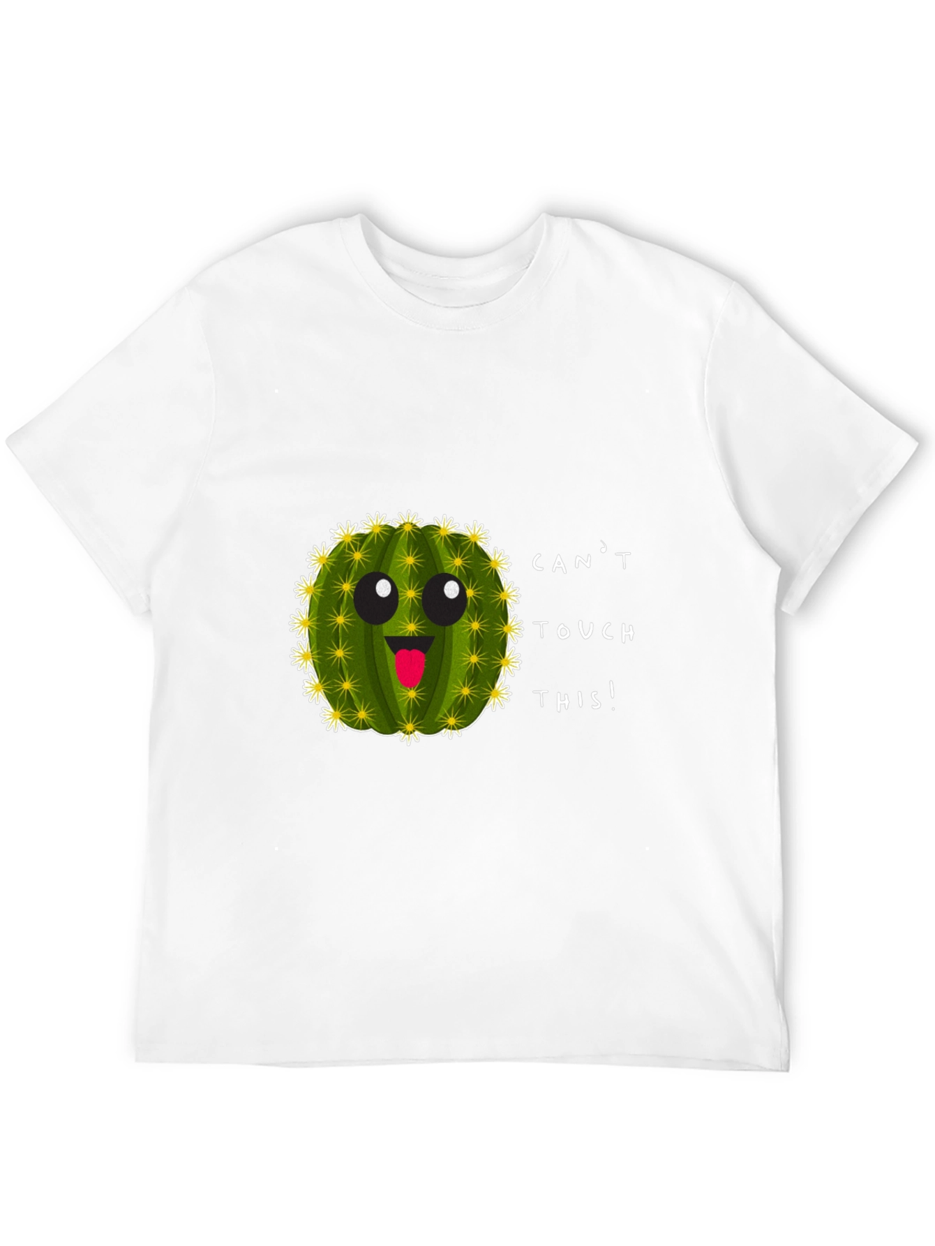 Cant Touch This Cactus Crewneck T-Shirt