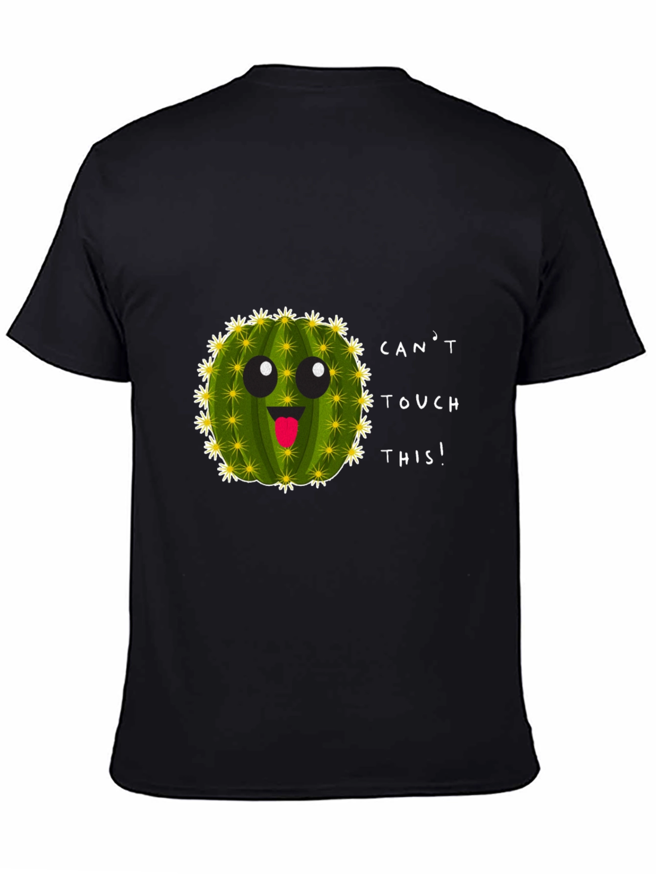 Cant Touch This Cactus Crewneck T-Shirt
