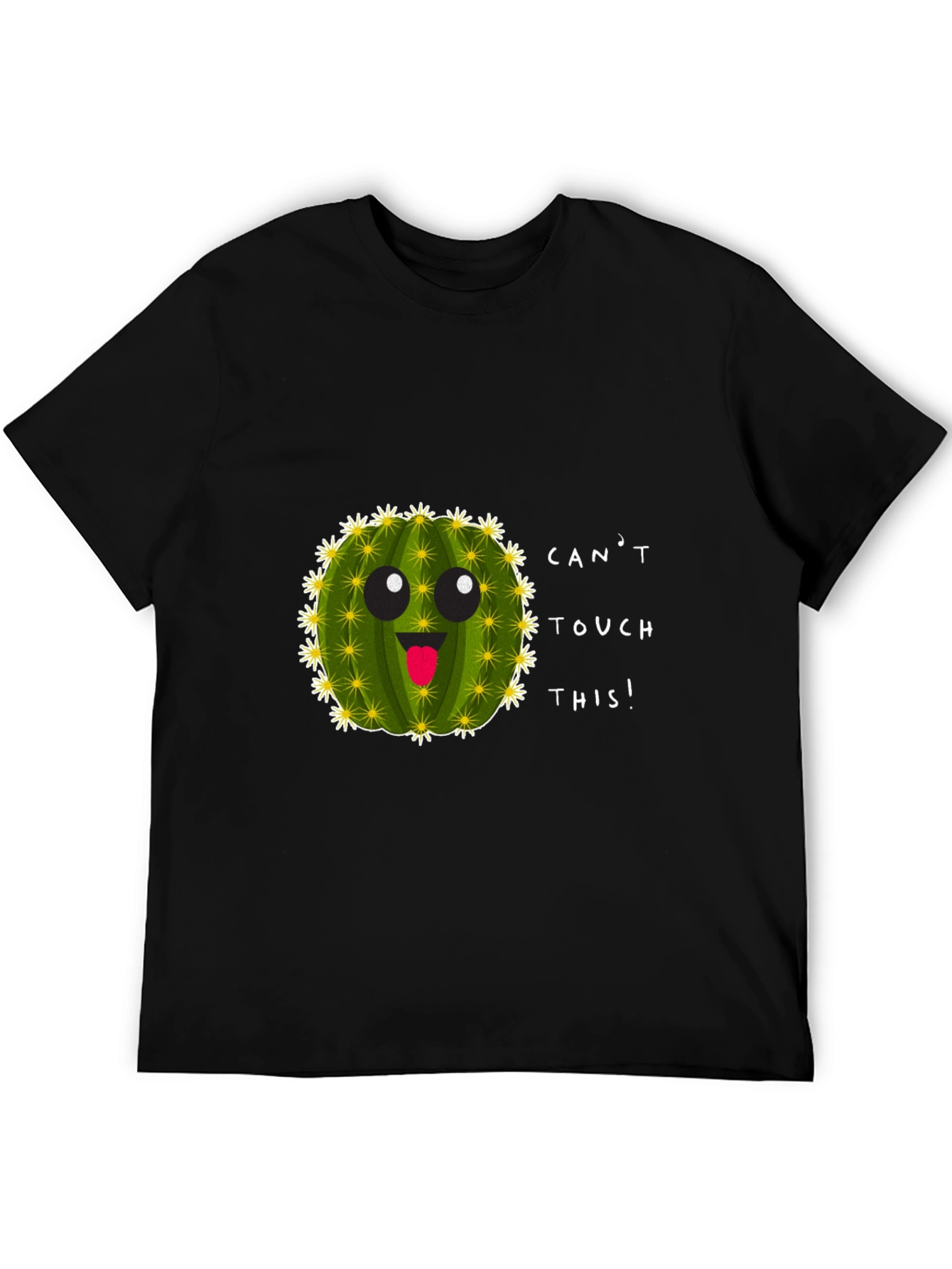 Cant Touch This Cactus Crewneck T-Shirt