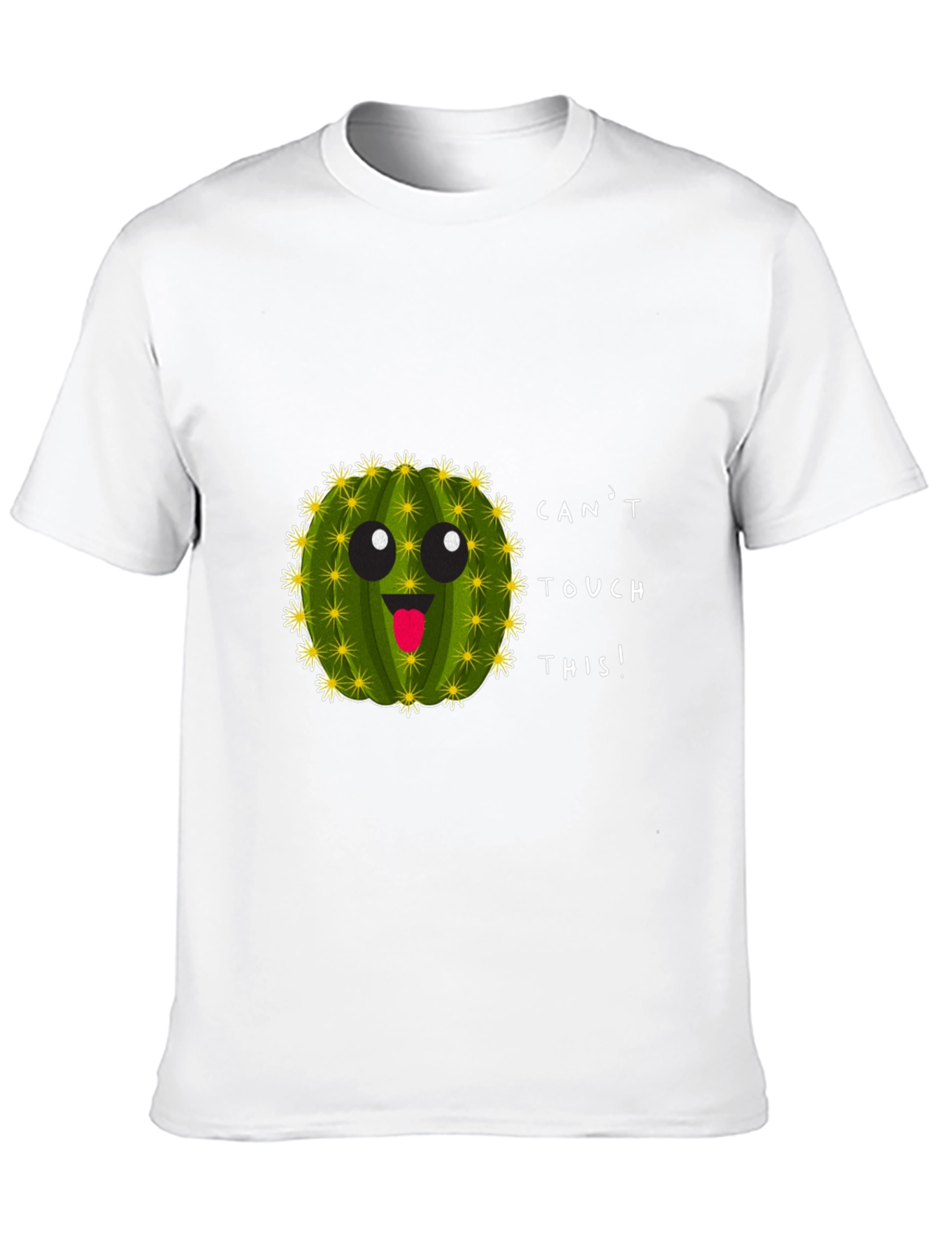 Cant Touch This Cactus Crewneck T-Shirt