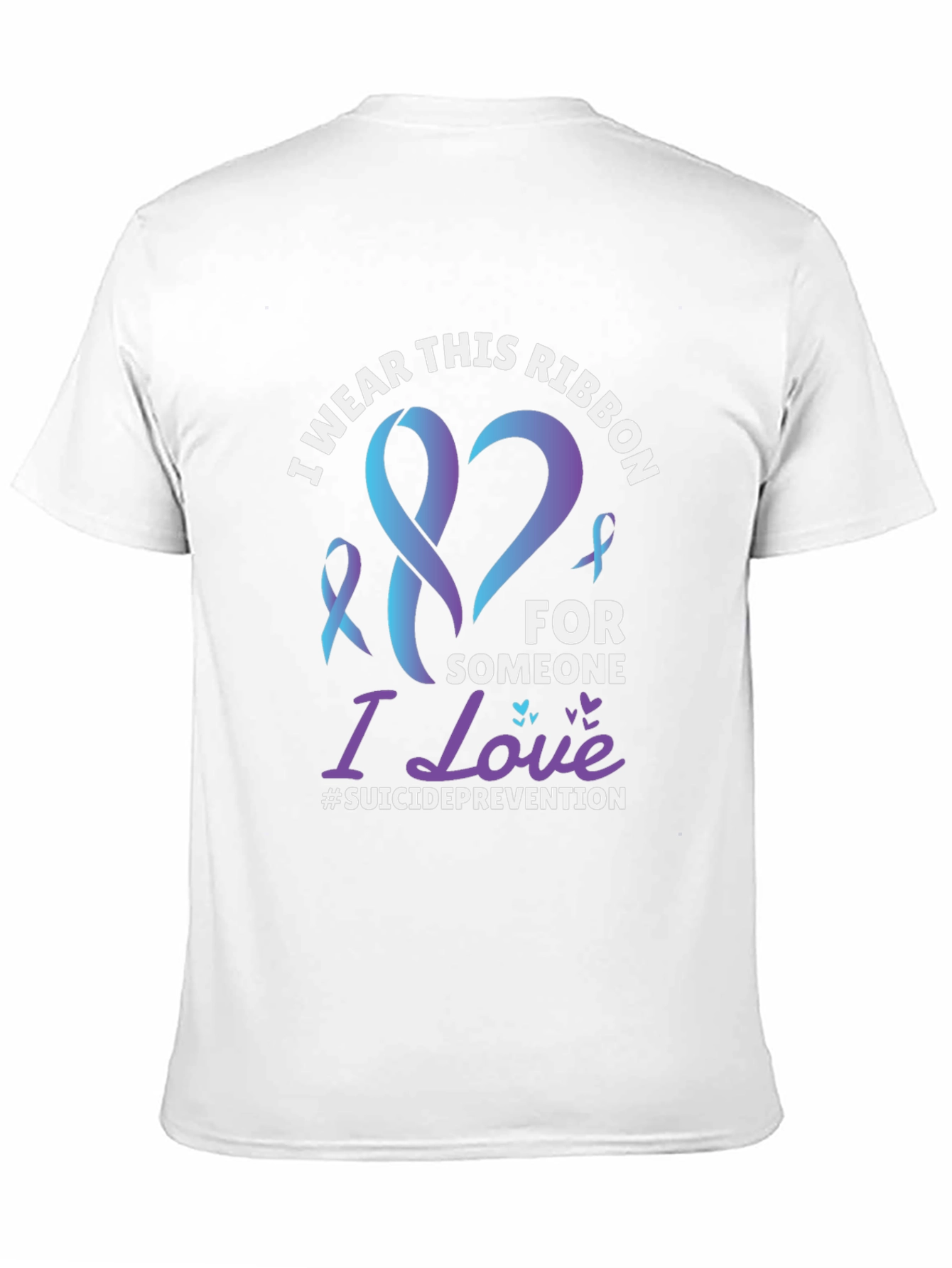 Suicide Prevention Awareness Ribbon T-Shirt