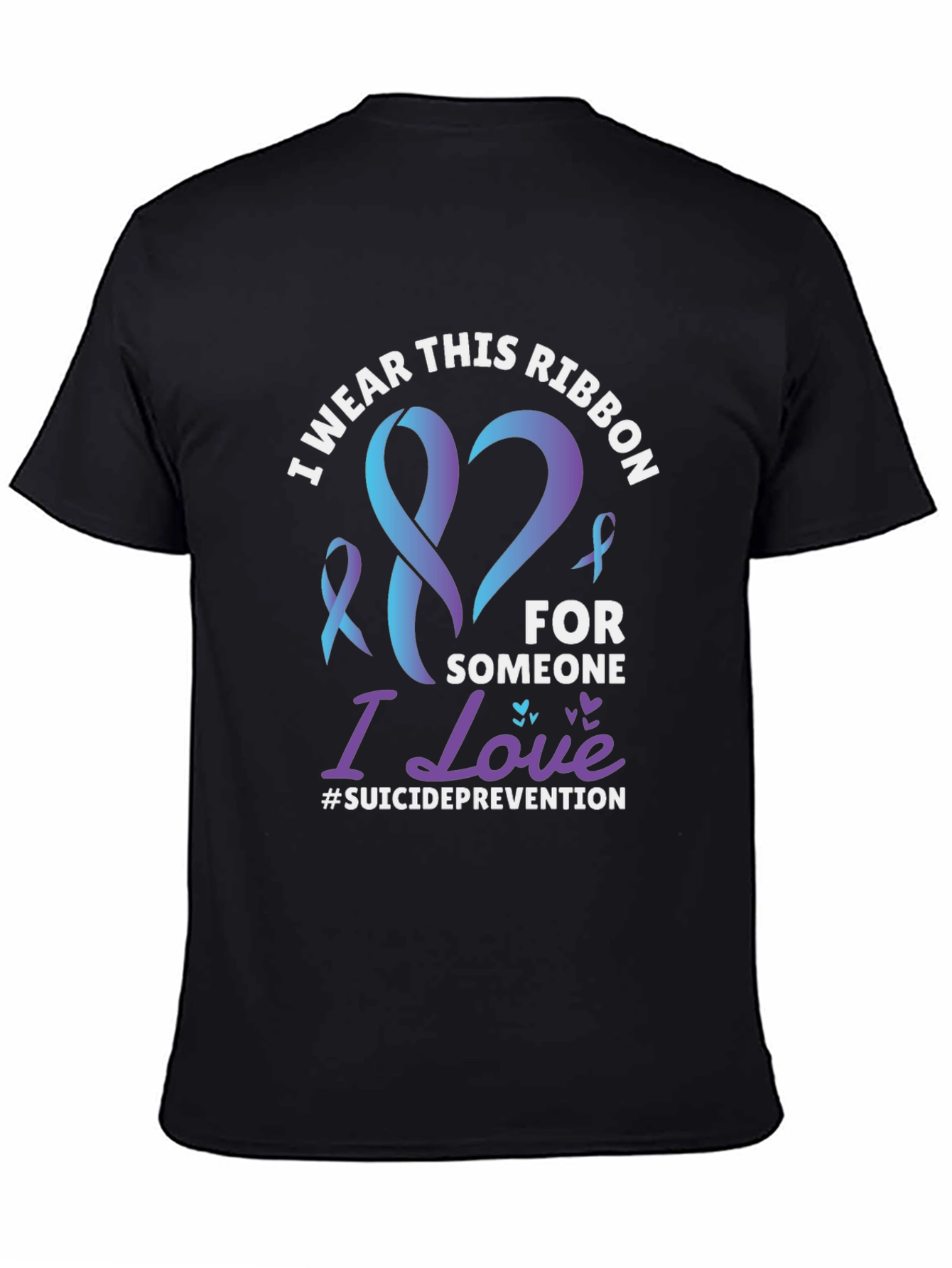 Suicide Prevention Awareness Ribbon T-Shirt
