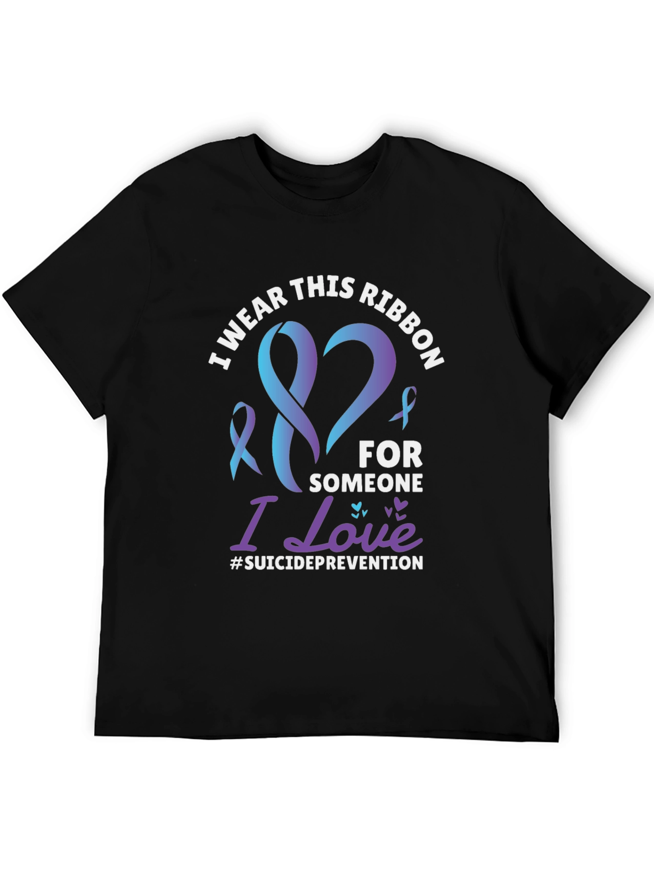 Suicide Prevention Awareness Ribbon T-Shirt