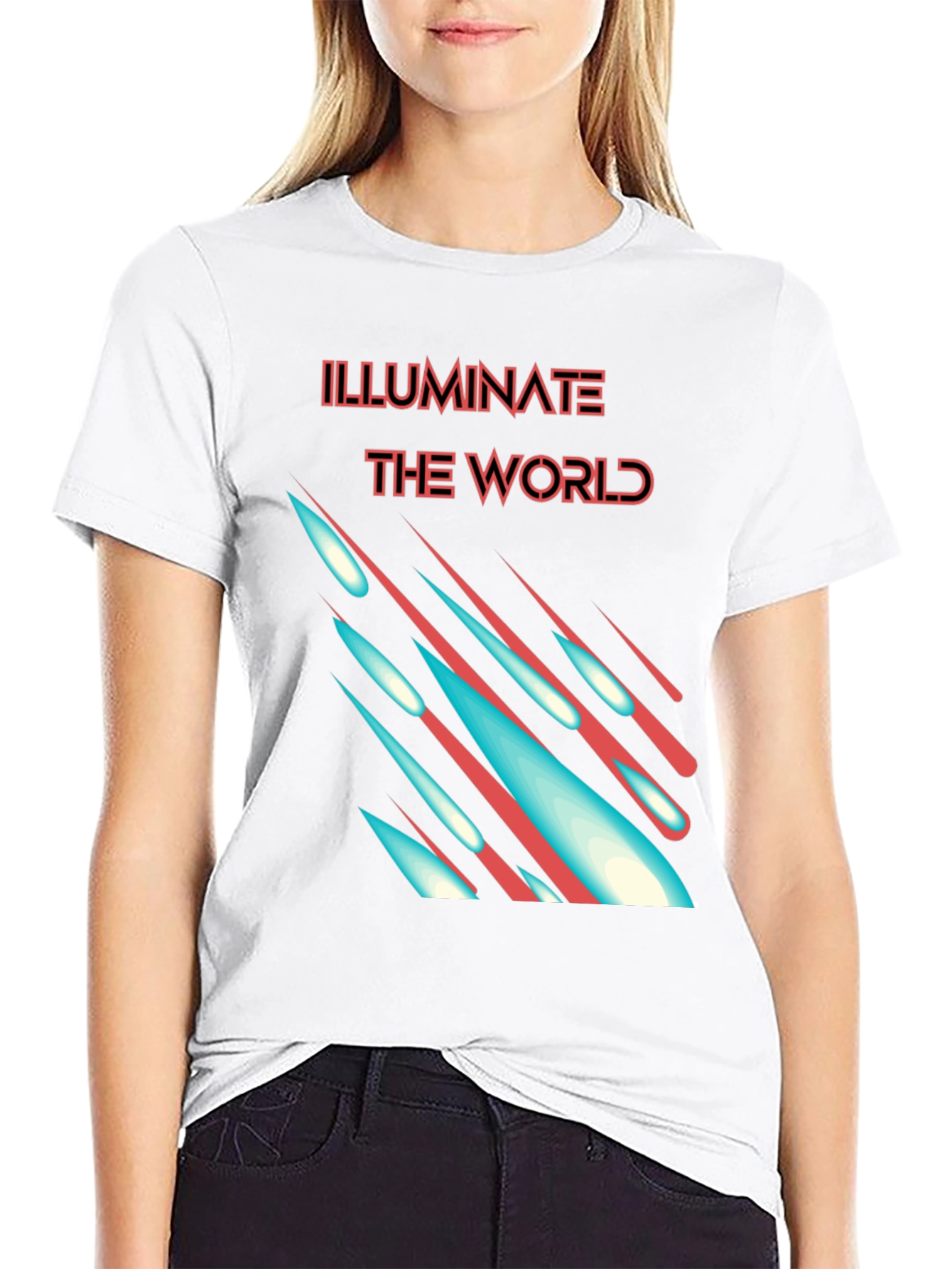 Illuminate the World Graphic T-Shirt