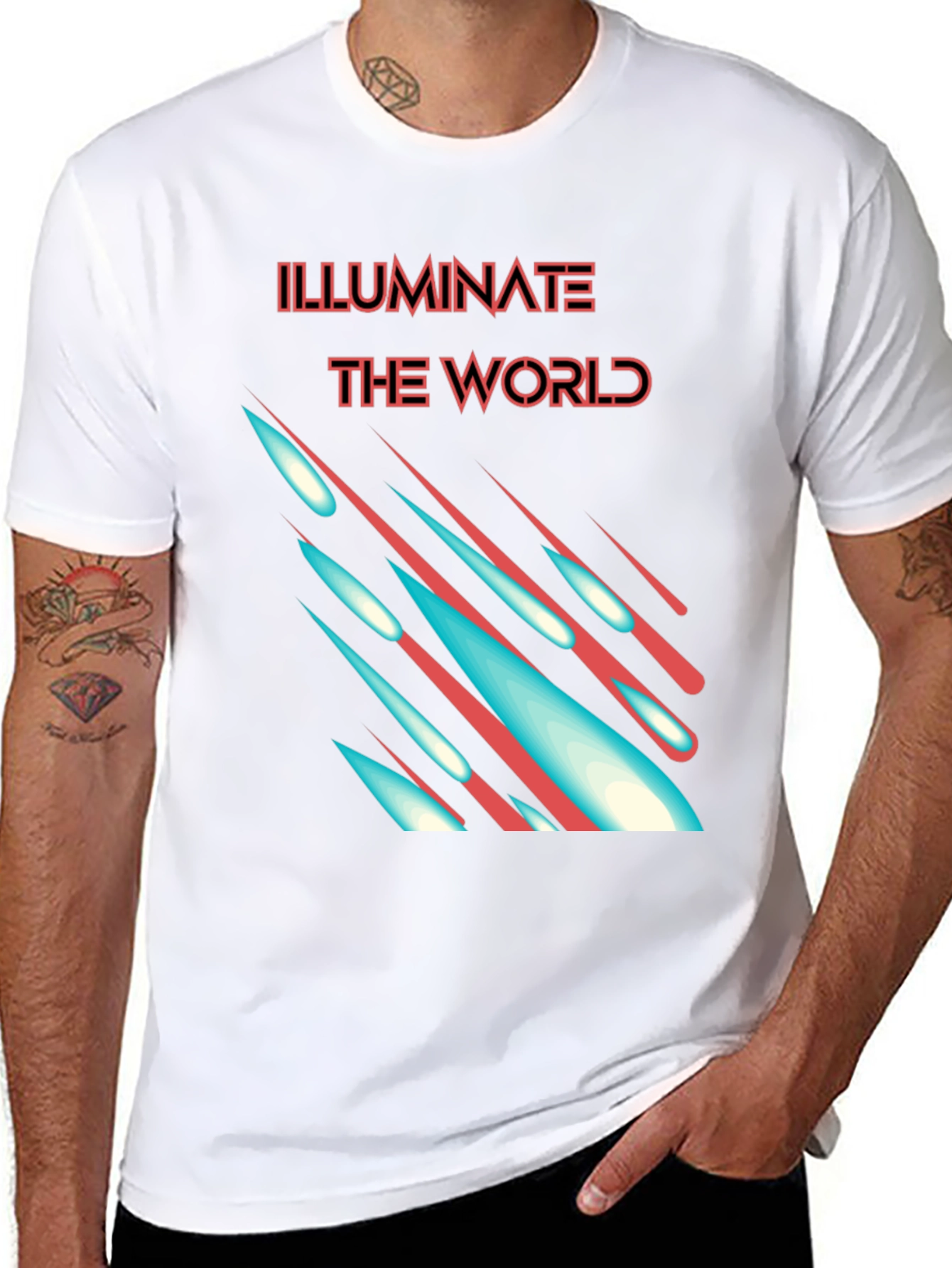 Illuminate the World Graphic T-Shirt