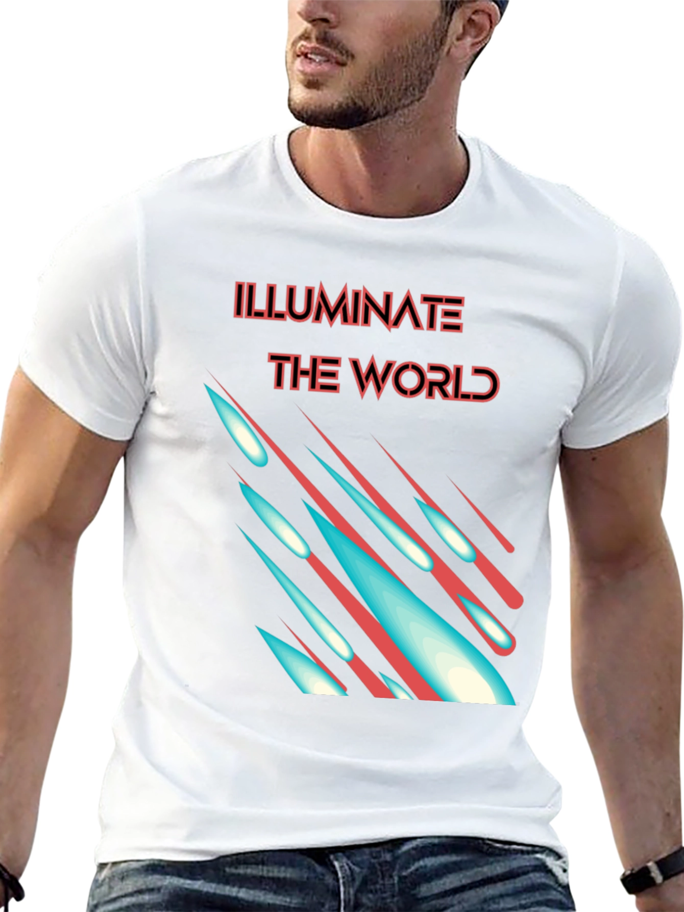 Illuminate the World Graphic T-Shirt