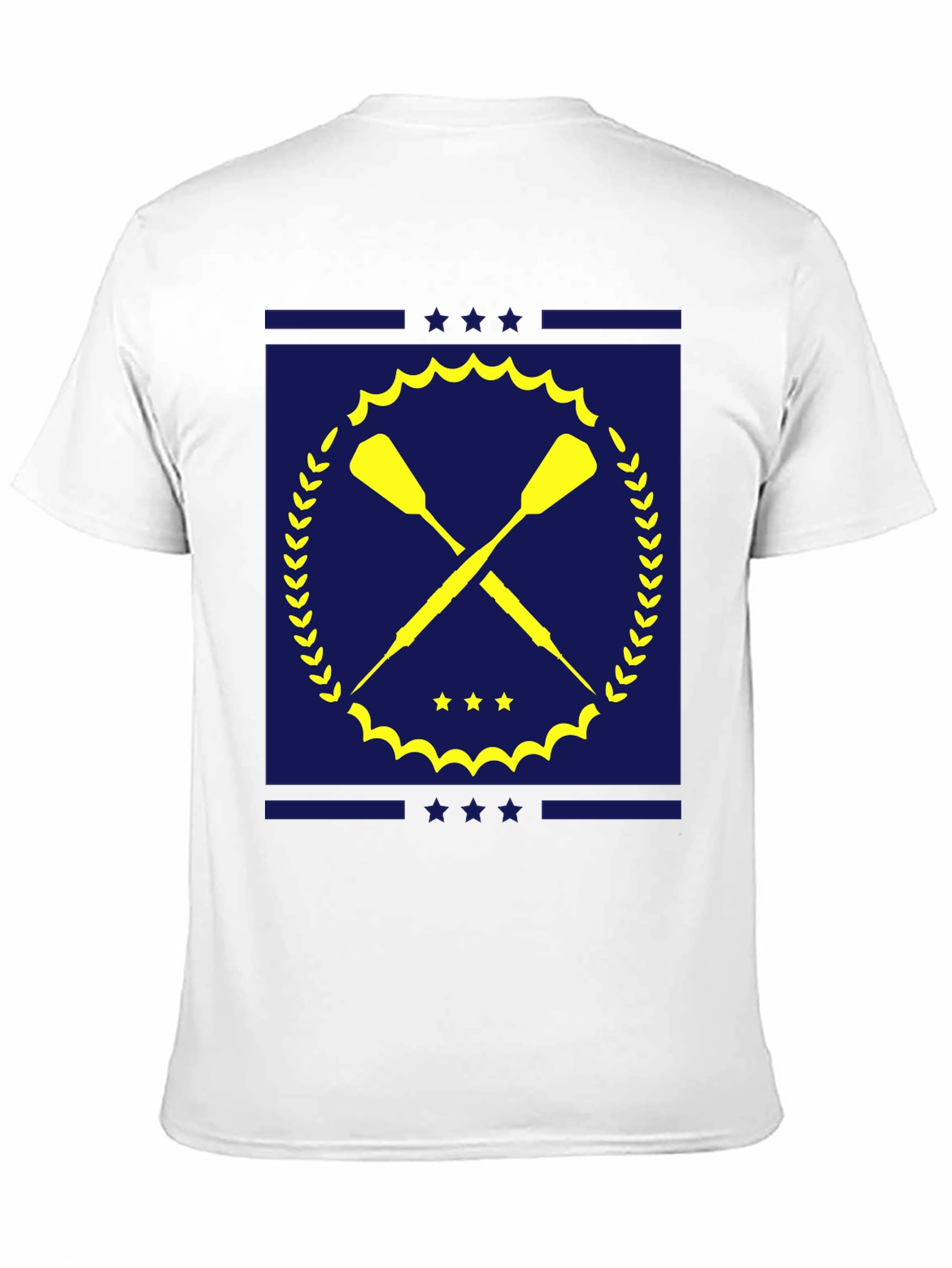 Oars and Stars Black T-Shirt
