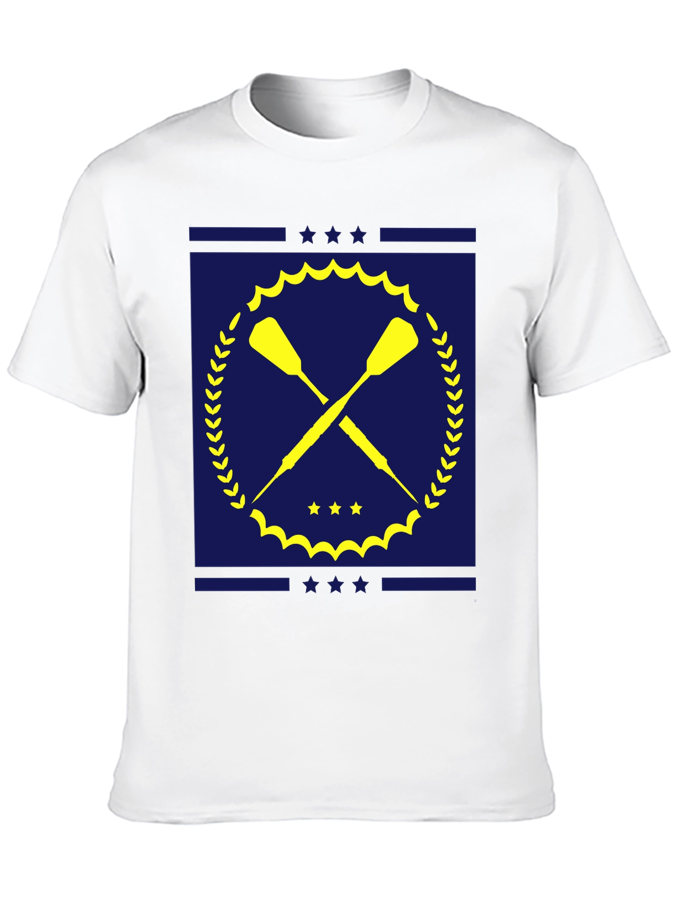 Oars and Stars Black T-Shirt