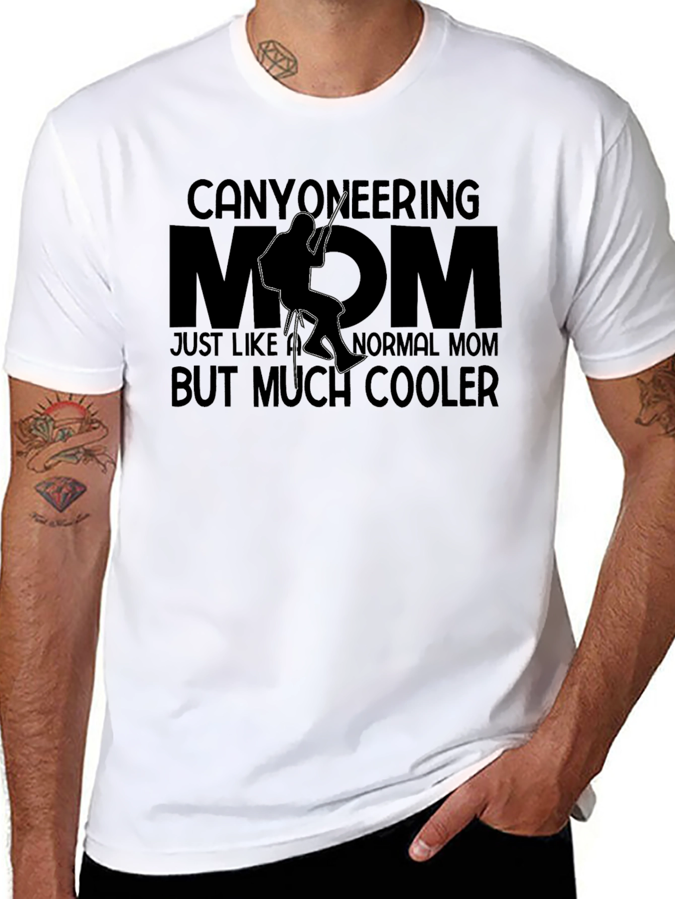 Canyoneering Mom T-Shirt - Adventurous Mothers Day Gift