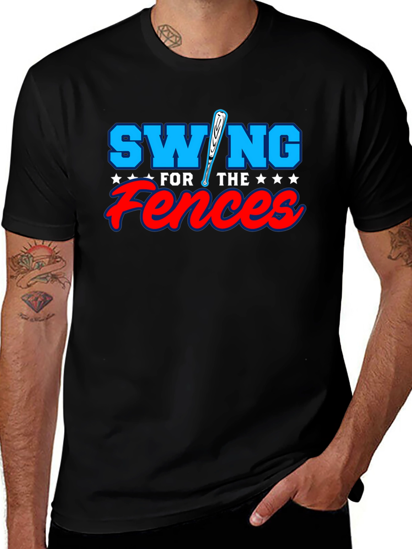 Swing for the Fences Baseball T-Shirt