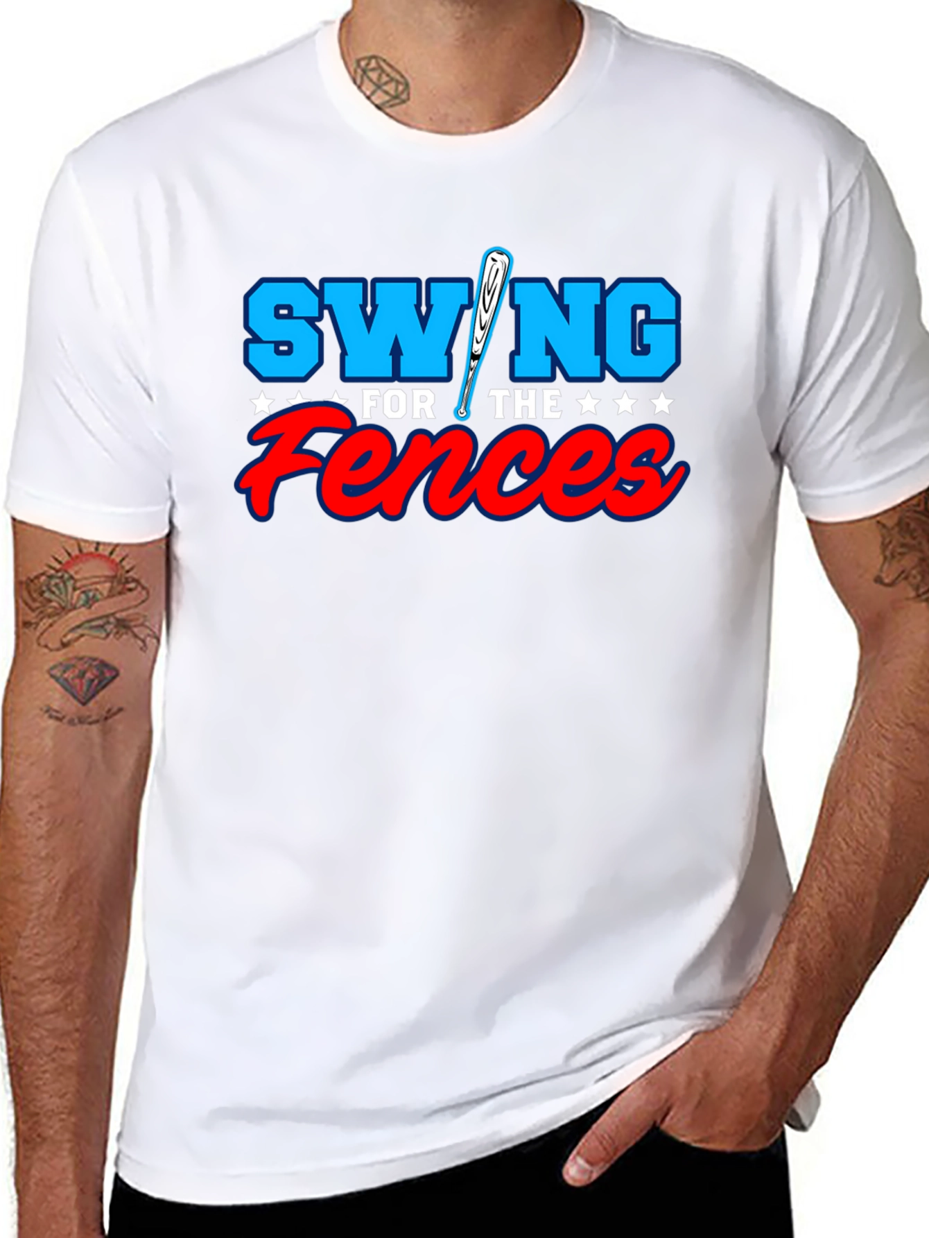 Swing for the Fences Baseball T-Shirt