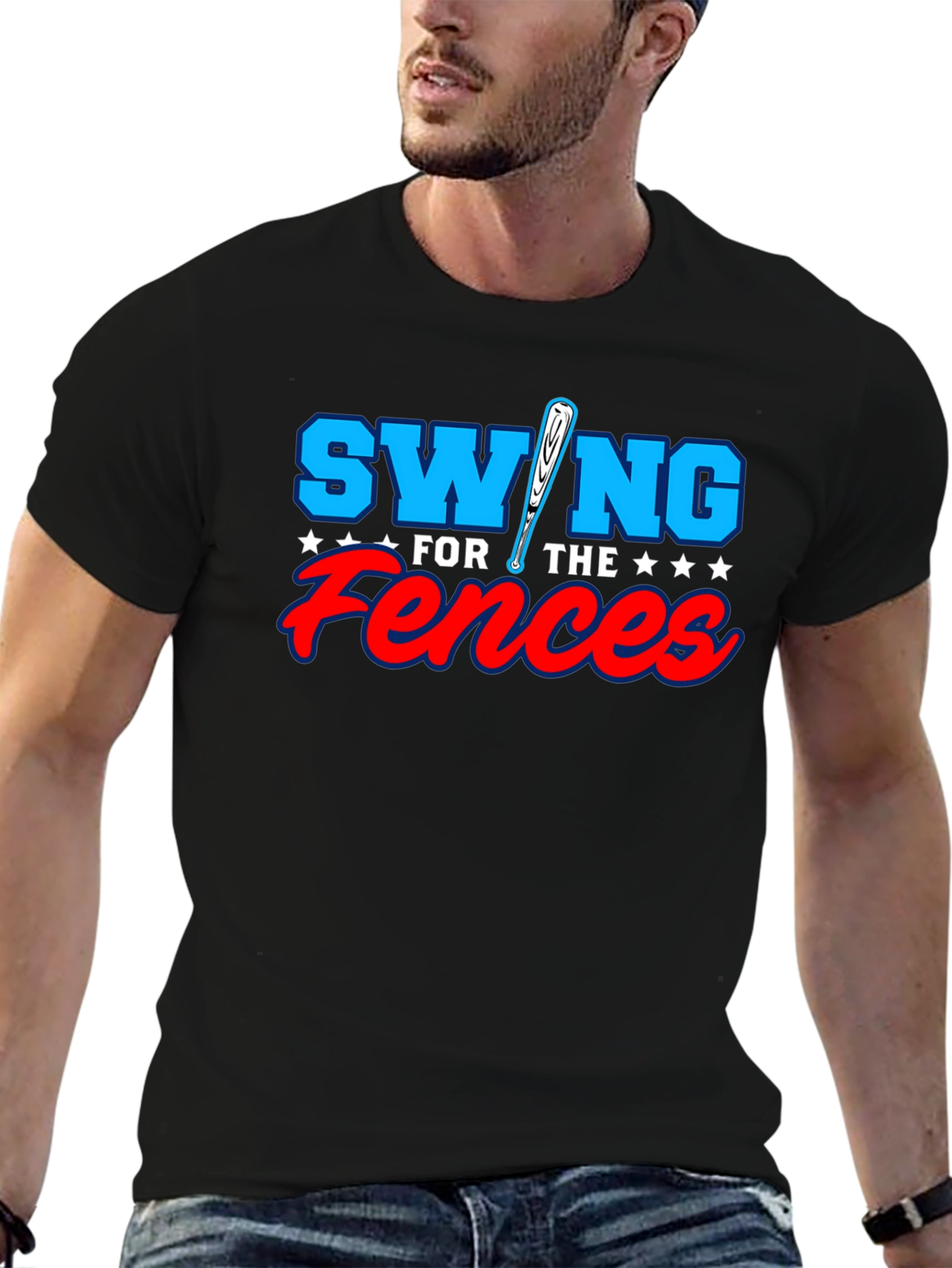 Swing for the Fences Baseball T-Shirt