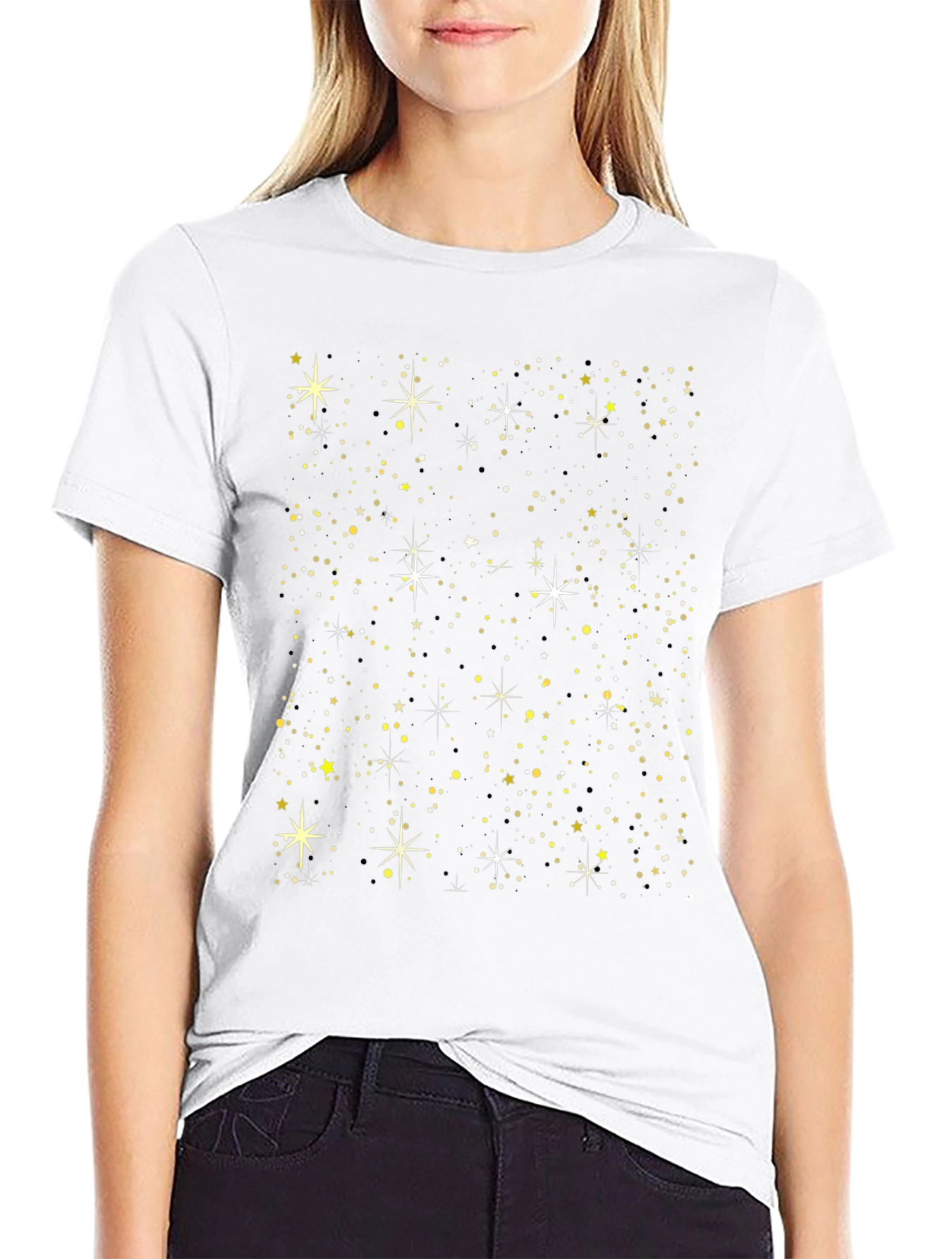 Starry Night Black T-Shirt