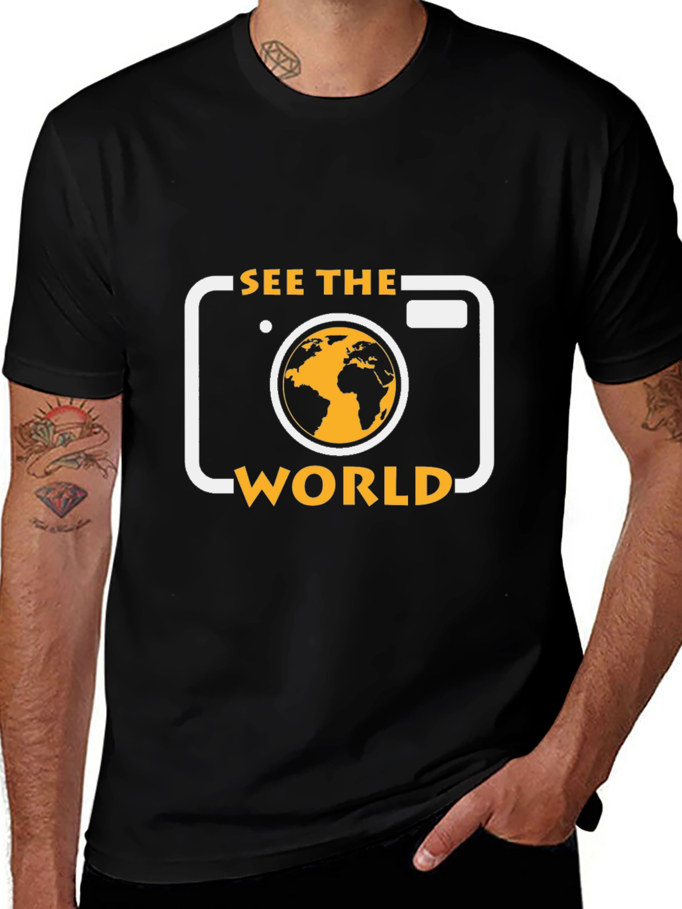 See the World Graphic Tee - Travel T-Shirt