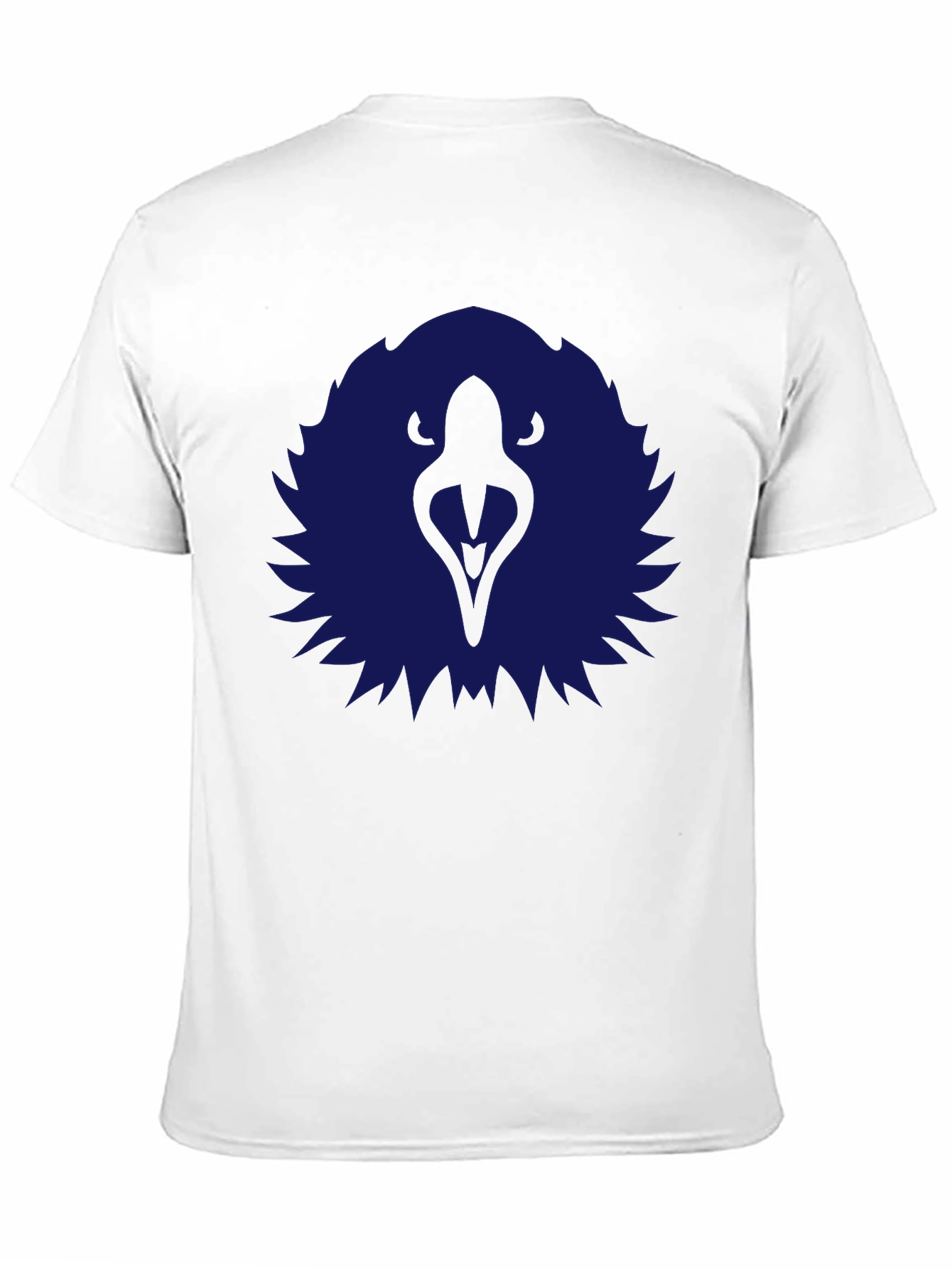 Abstract Eagle Graphic Tee - Black