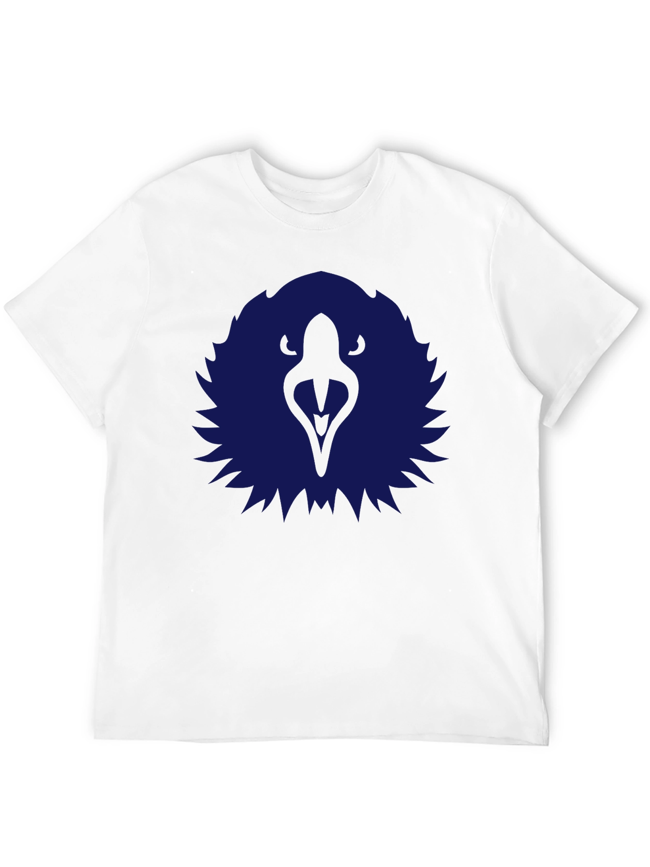 Abstract Eagle Graphic Tee - Black