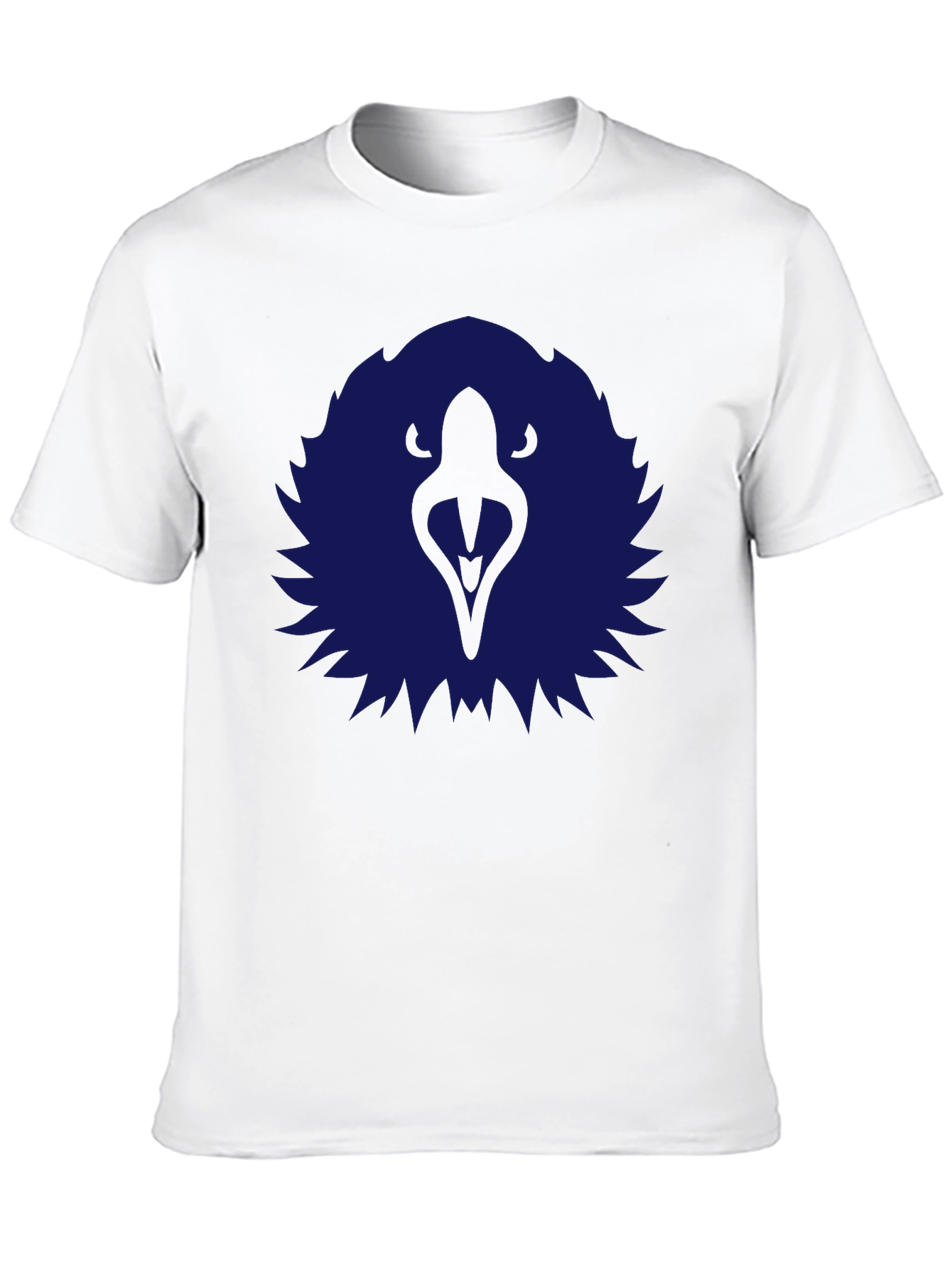 Abstract Eagle Graphic Tee - Black