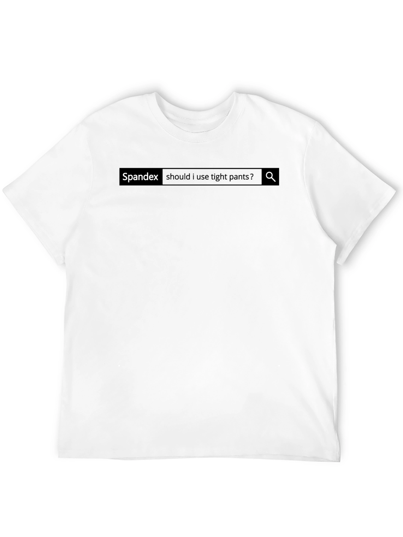 Spandex Search T-Shirt - Funny Internet Meme Tee