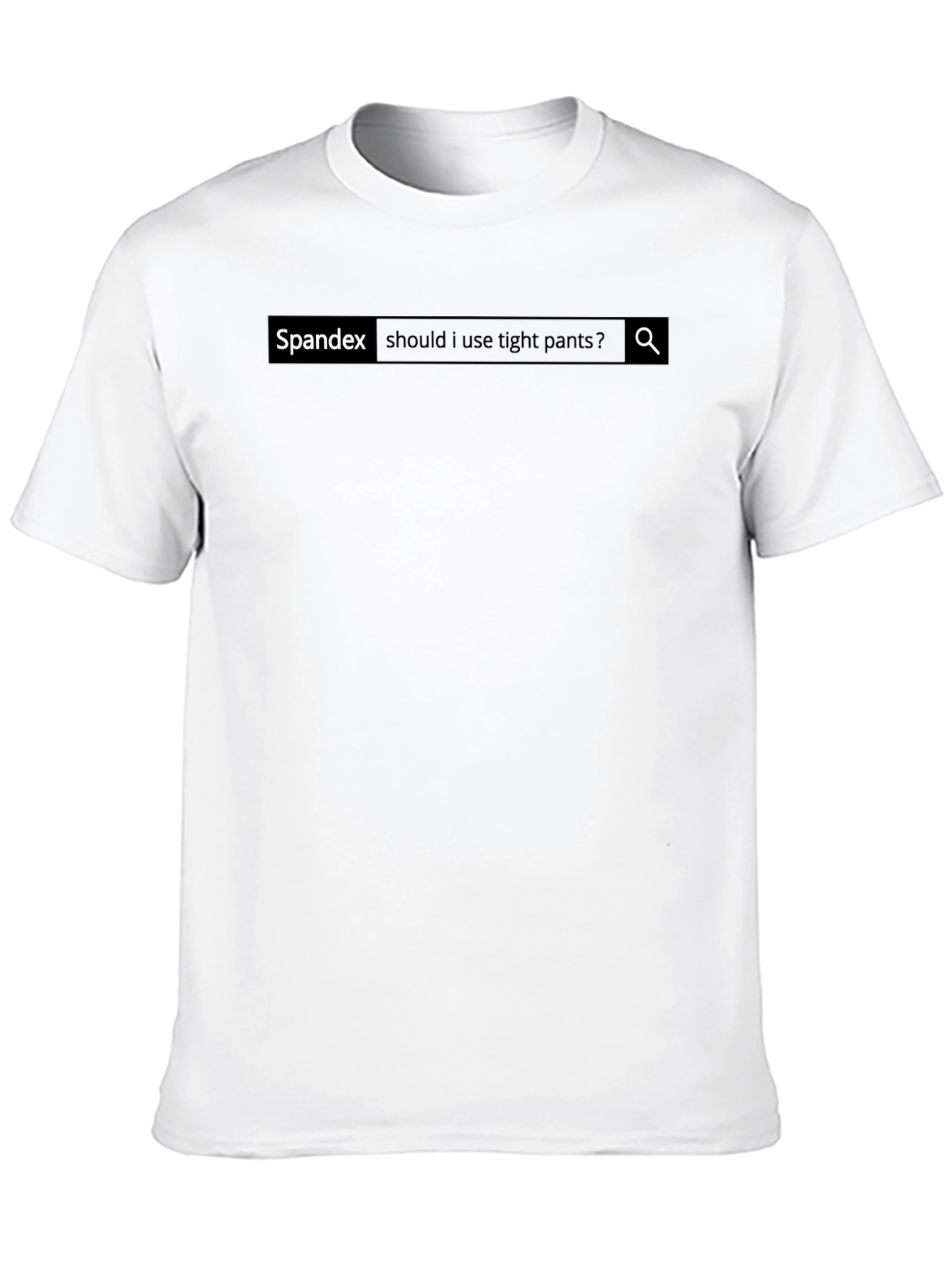 Spandex Search T-Shirt - Funny Internet Meme Tee