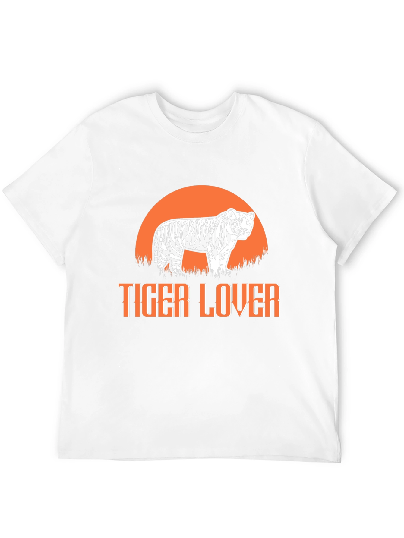 Tiger Lover Graphic Tee - Black T-Shirt